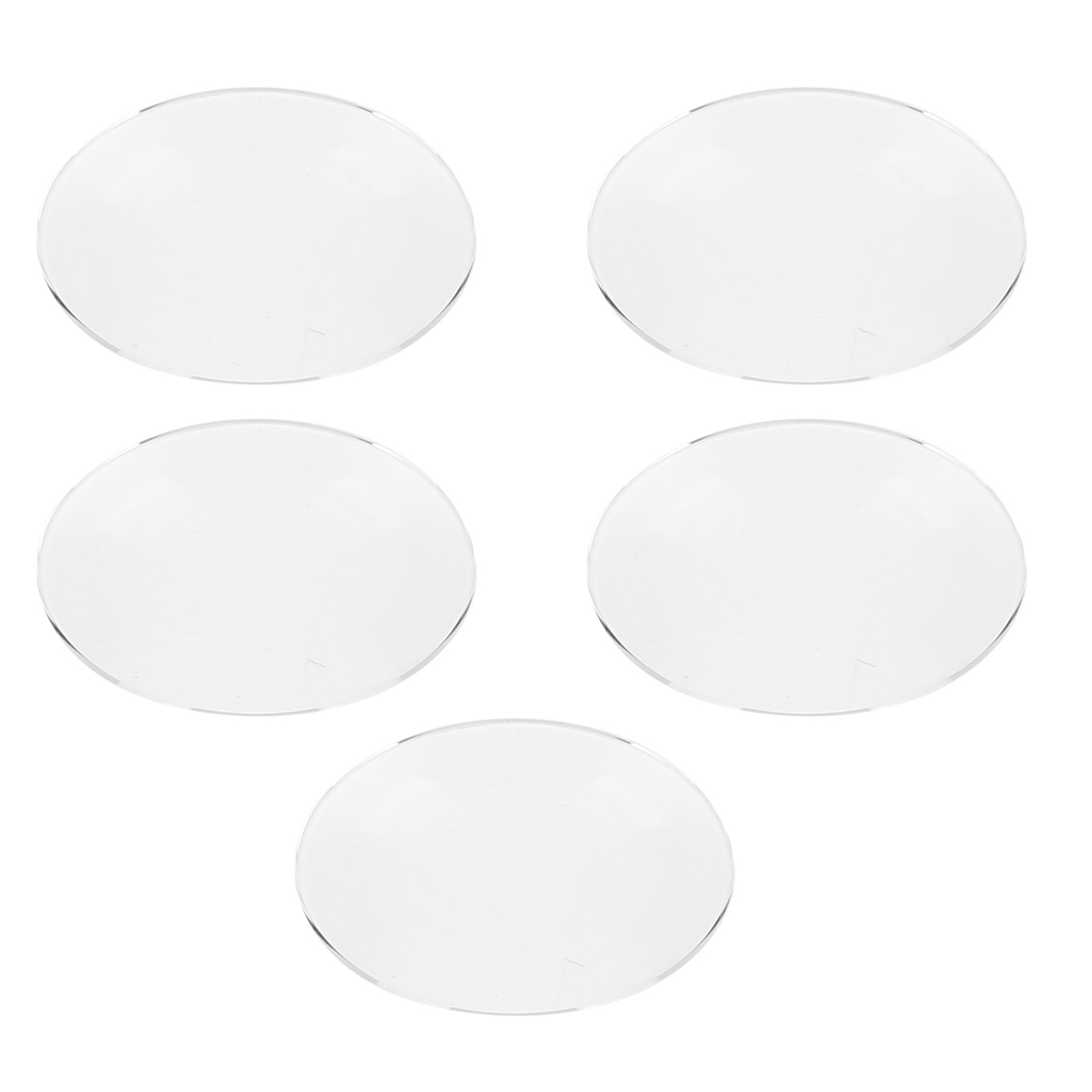 5PCS 25.5mm-27.5mm Single Dome Sapphire Watch Crystal Glass 1.7mm Thickness