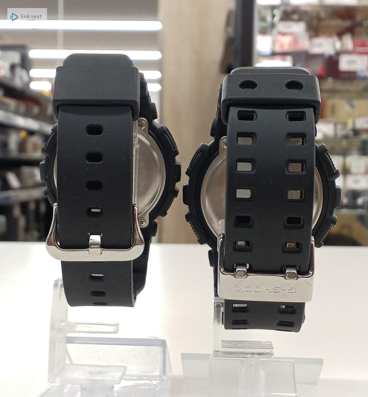 Casio GMA-S140 / GA-140 G-Shock Pair Watch Black Analog-Digital