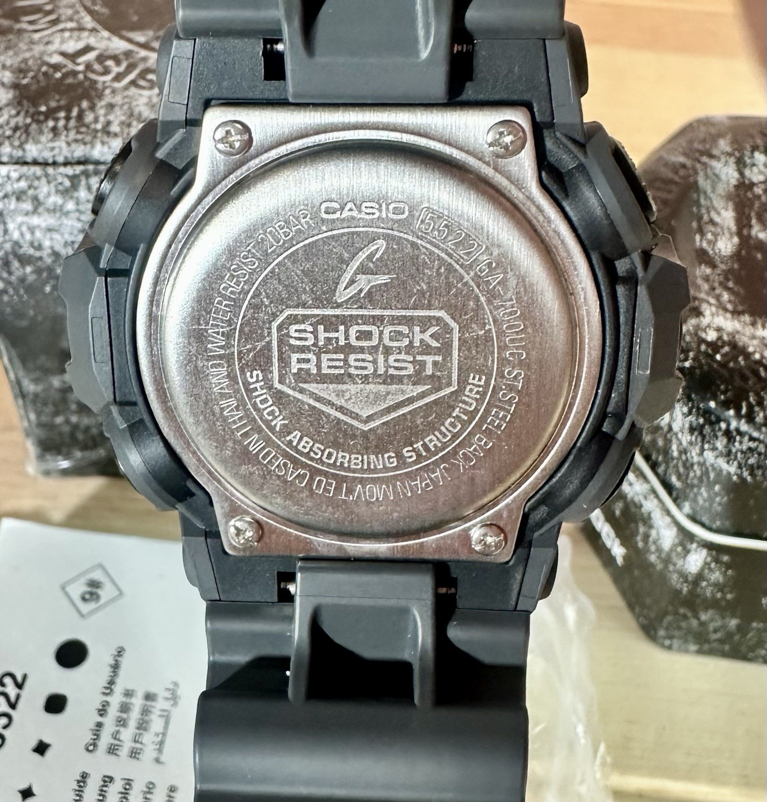 Casio G-SHOCK GA700UC8A Watch Gray Utility Color Analog-Digital See Details*