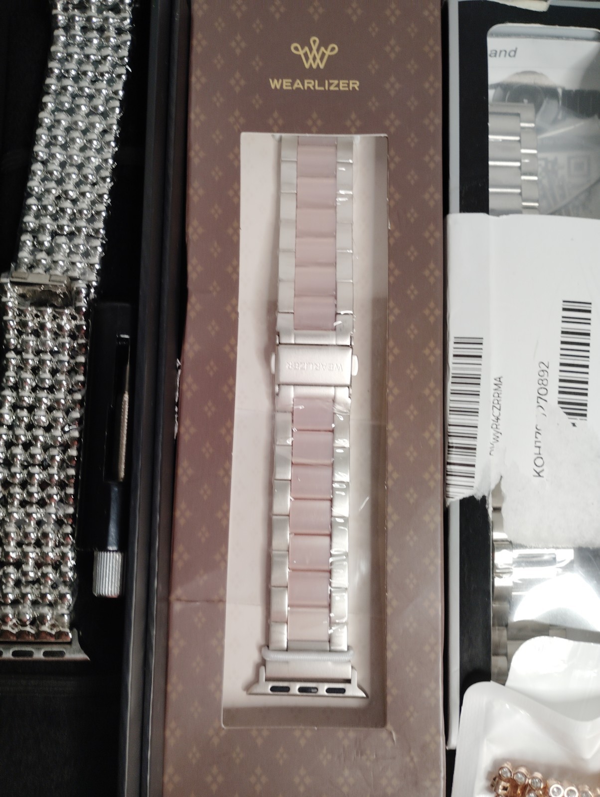 Assorted Watch Bands and Accessories Collection New In Package