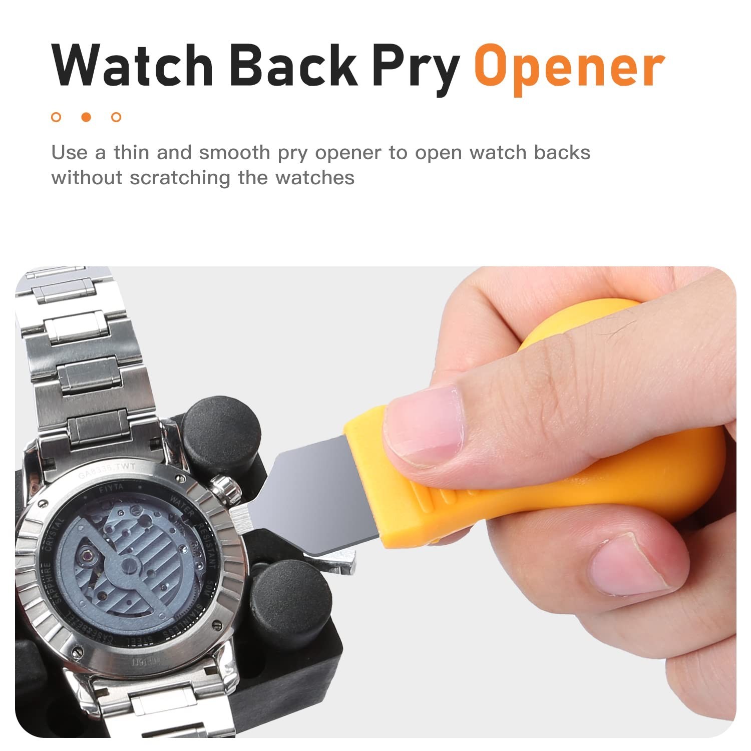 Professional Watch Repair Kit – Battery Replacement, Link Remover & Spring Bar T