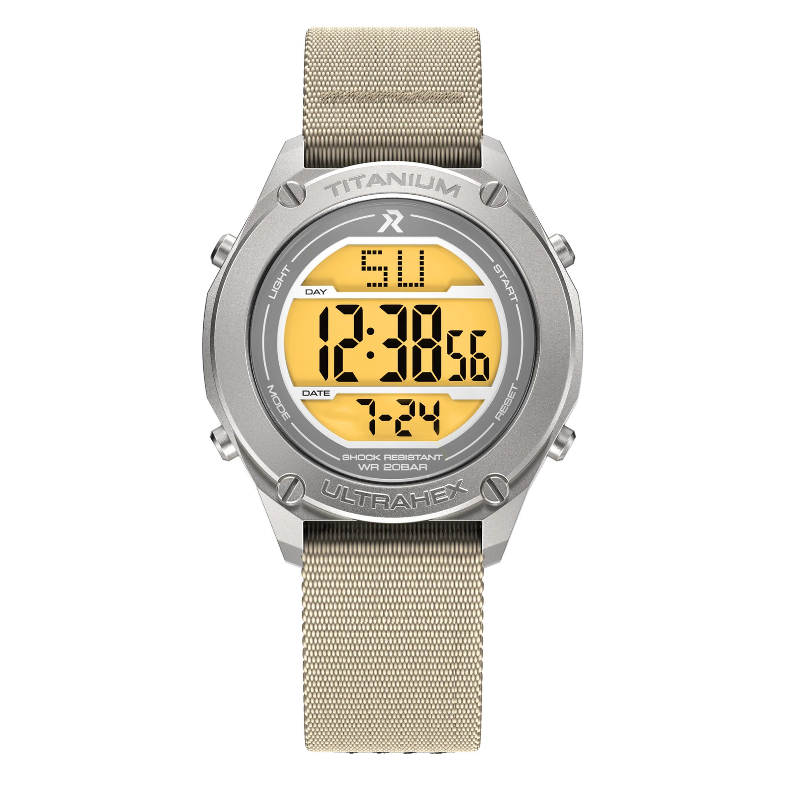 RZE UltraHex Titanium Digital UTD-8000 Gray