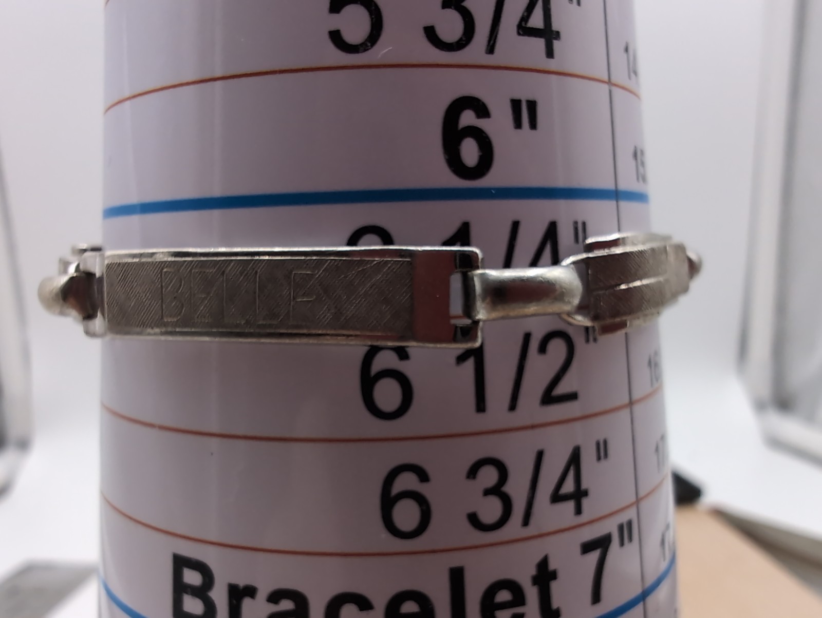Sterling Silver Bracelet 9.2 Grams For “Belle”