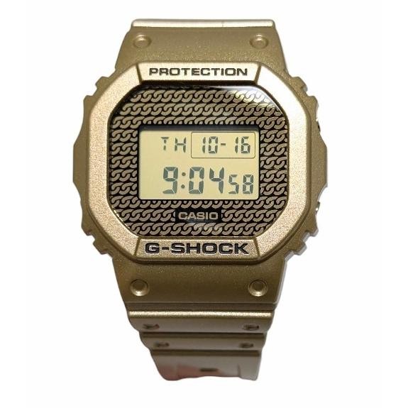 [Mint] Casio G-SHOCK DWE-5600HG-1 Gold Skeleton Unisex Quartz 43mm From Japan