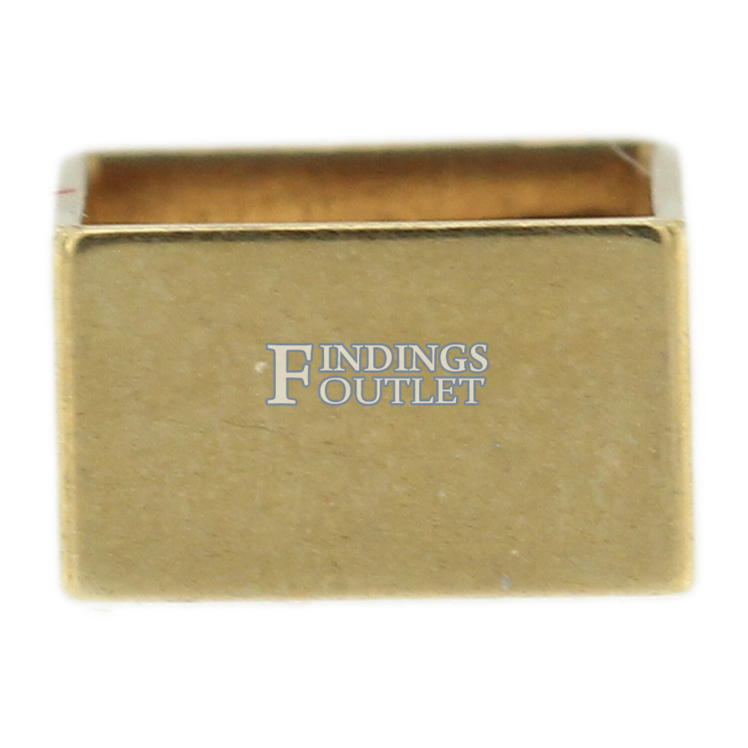 14K Yellow Gold Princess Bezel Low Base Head Setting Mounting 0.06ct – 2.00ct
