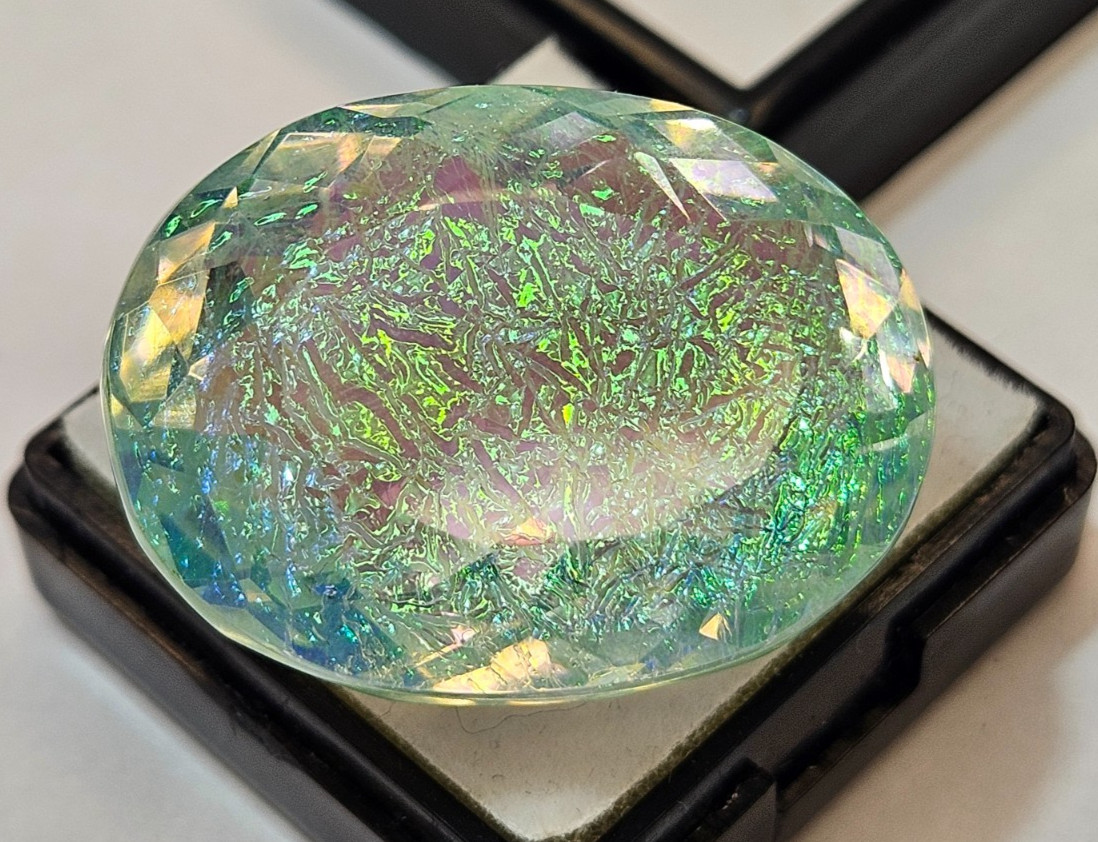 Monarch Fire Opal Oval Cut 55+ Ct NATURAL Quality Loose GEMSTONE