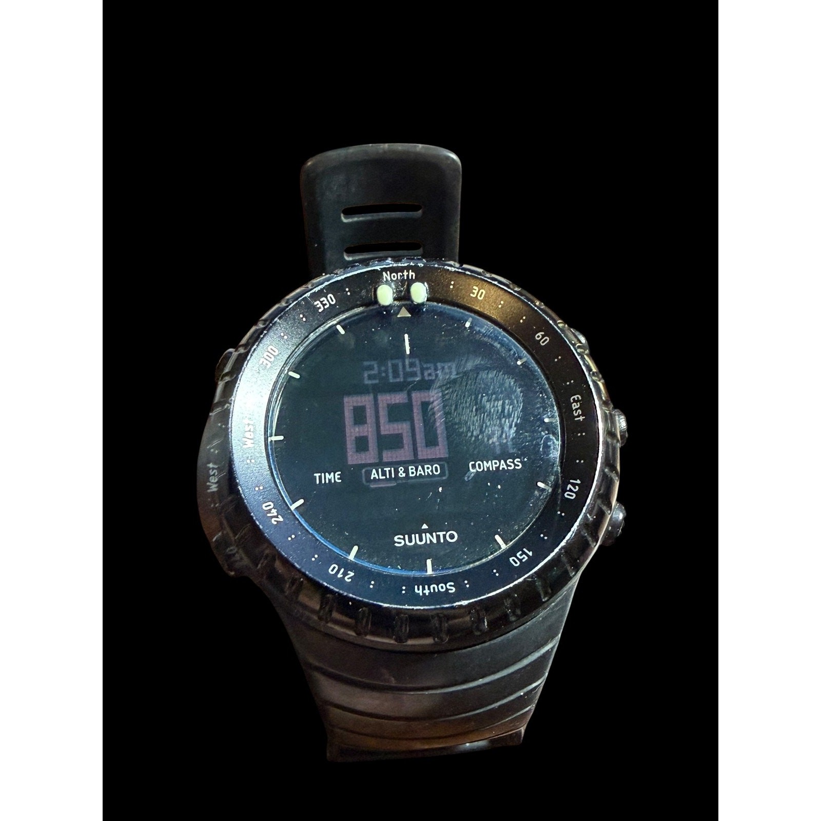 Suunto Core All Black Digital ABC Watch Altimeter Barometer Compass Outdoor