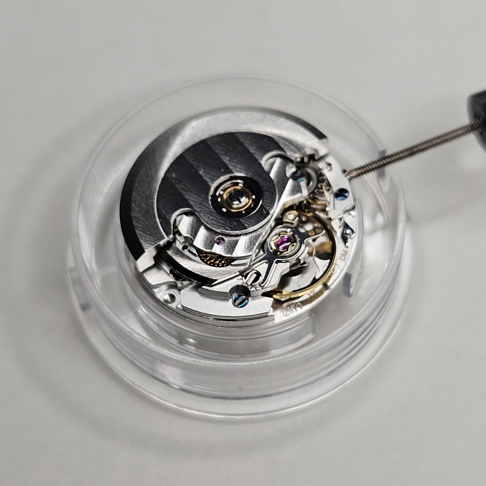 ETA 7750 VALJOUX 7750 DIAL set, DATE ONLY Ø 29.5 mm, 2x WHITE with MOP SUB-DIALS