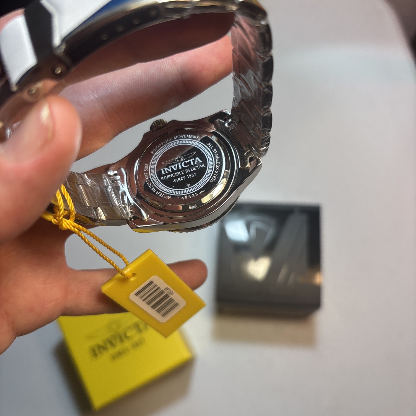 49338 Invicta Specialty Rowan Mens Watch 40mm Stainless Steel (New)