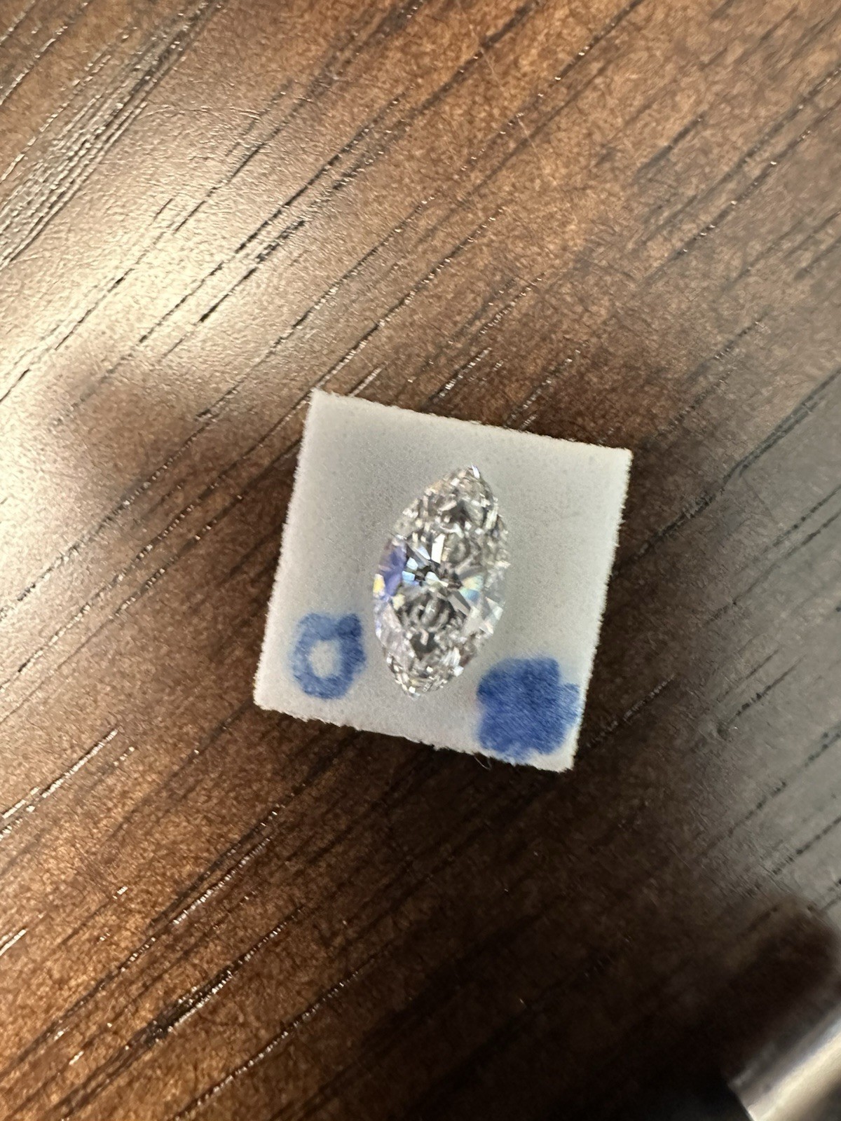 Lab Diamond 1.93 Carat Marquise VVS2 Color E IGI Certified