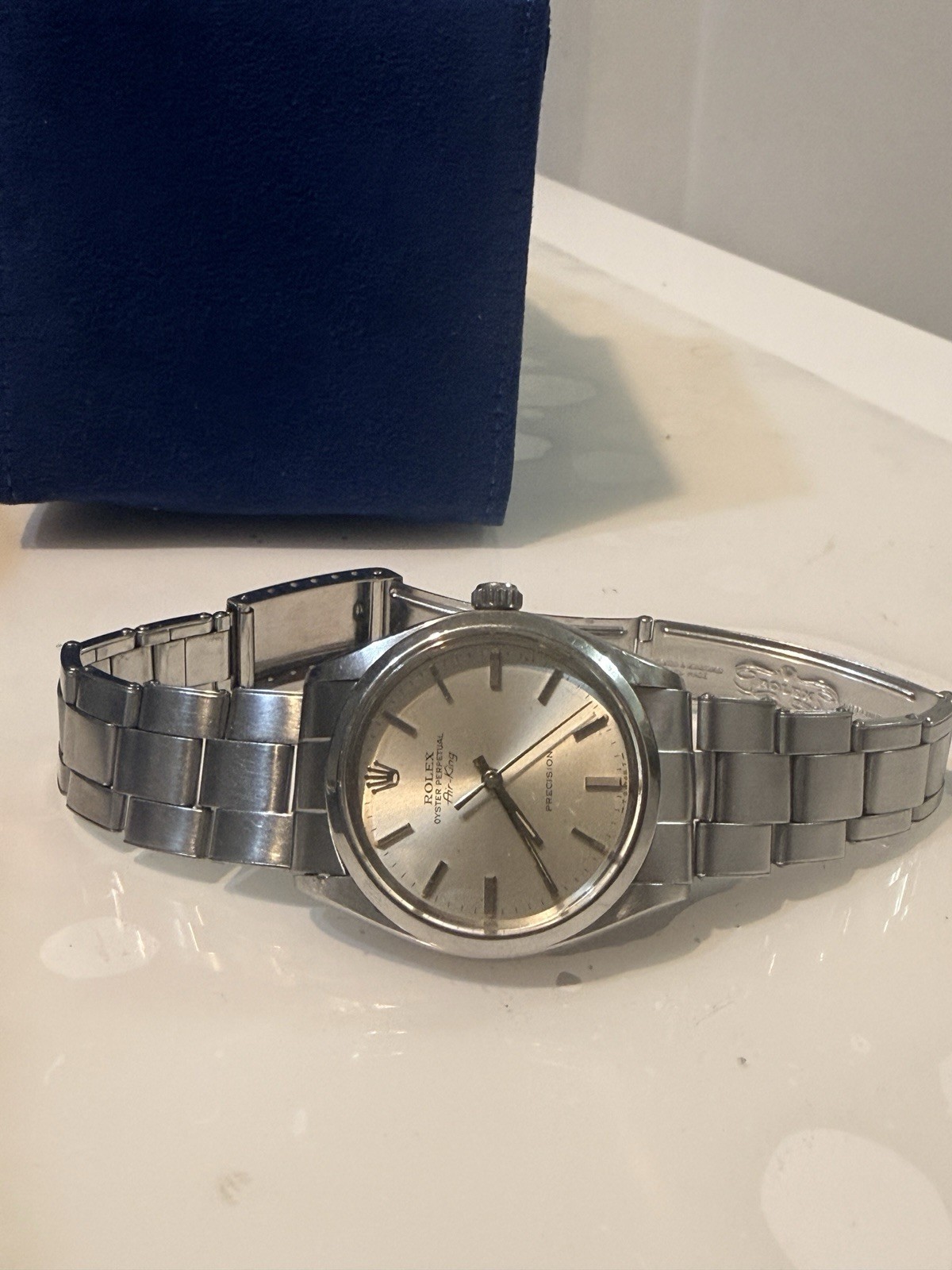 Rolex Oyster Perpetual Air King 34mm 5500 Aut Mov 1560 Oyster Band 7205