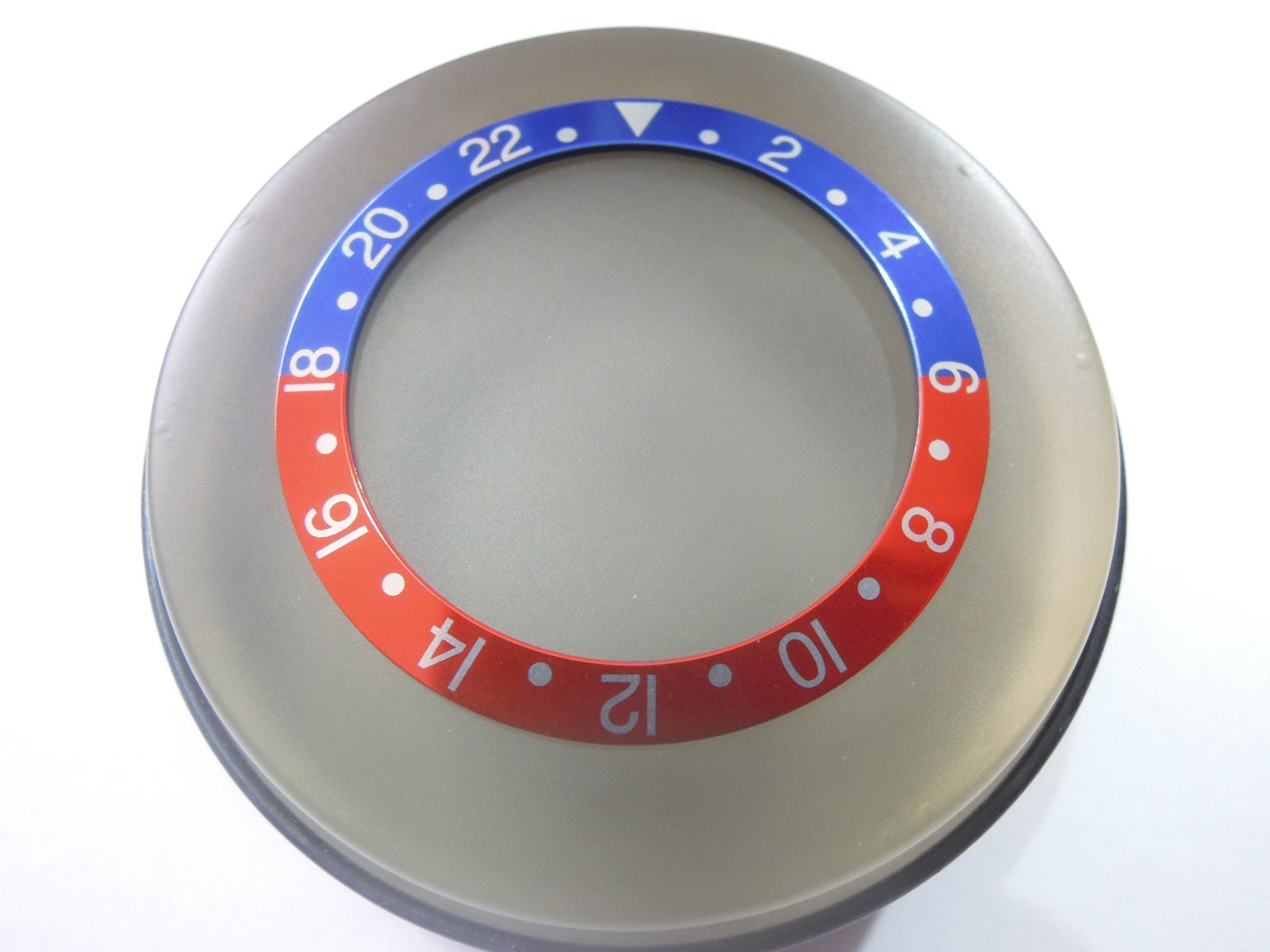 NEW BEZEL INSERT 38MM GMT PEPSI DIVERS LARGE 10BAR SKX031-033 (7S26-0040)