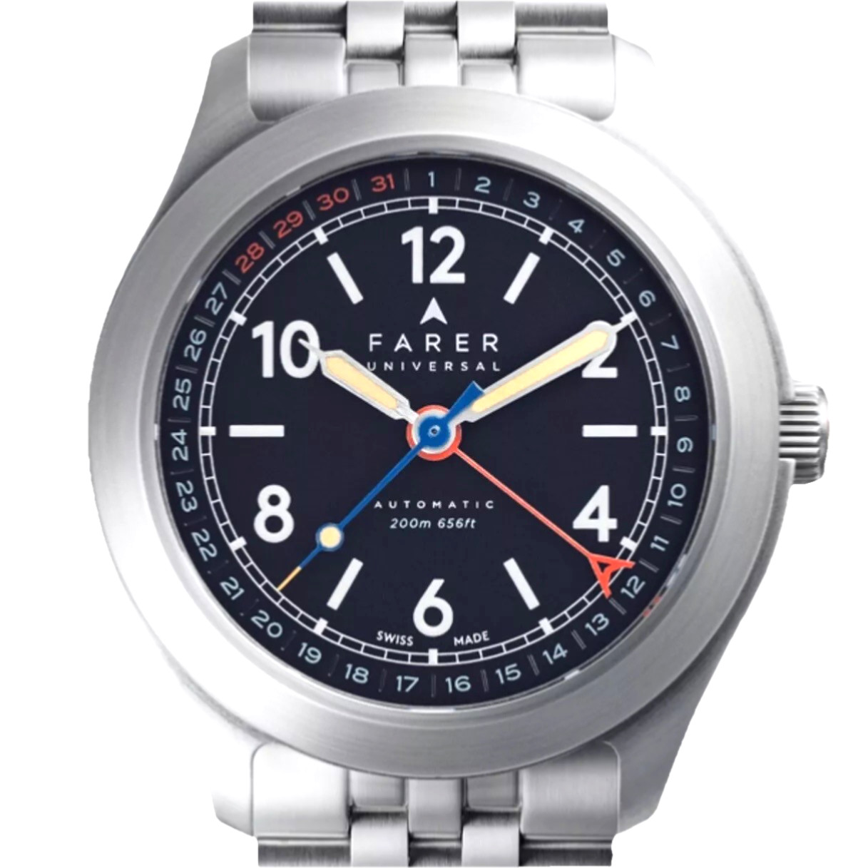 Farer Lomond Automatic Field Watch 39.5mm Bracelet + Unworn Horween Leather 2023