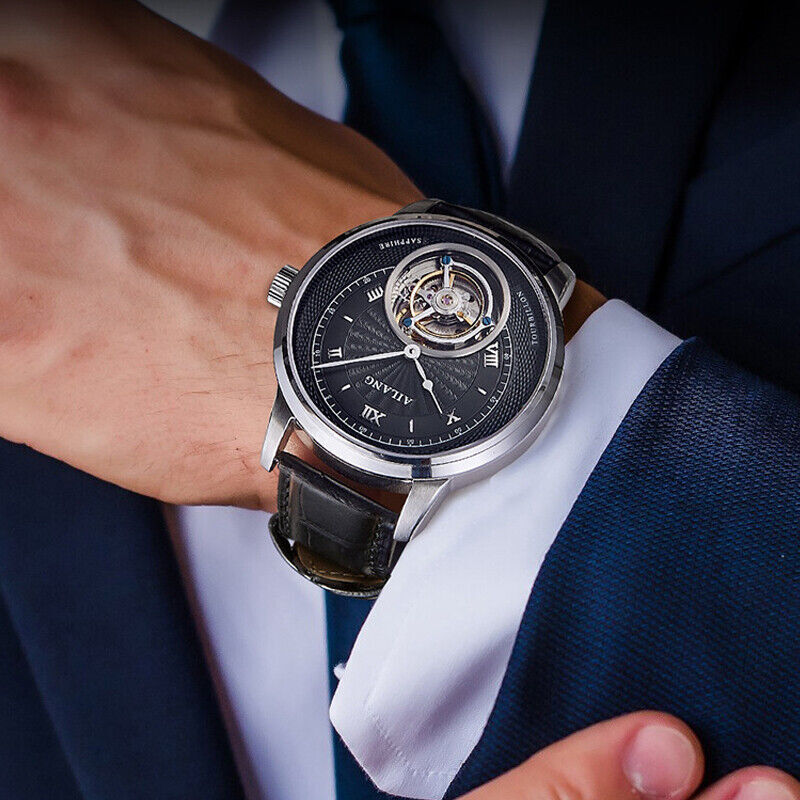 AILANG Watch Tourbillon Manual Winding Mechanical Wristwatches Men’s Watch