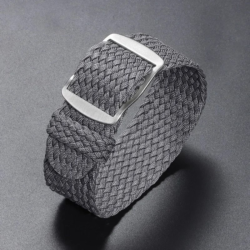 High Quality Breathable Nylon Canvas Watch Band Strap 14/16/18/20/22mm Universal