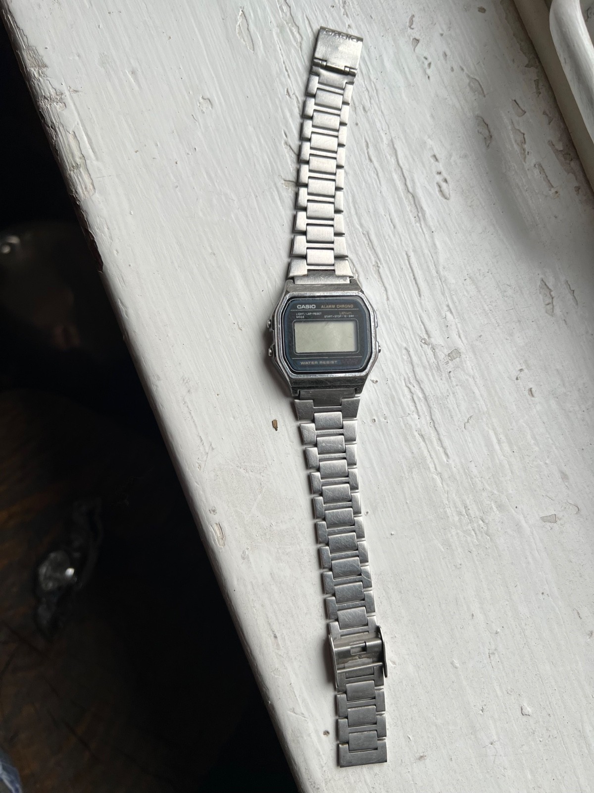Casio A158W Digital Watch Rare No Box Used Unisex Retro Vintage