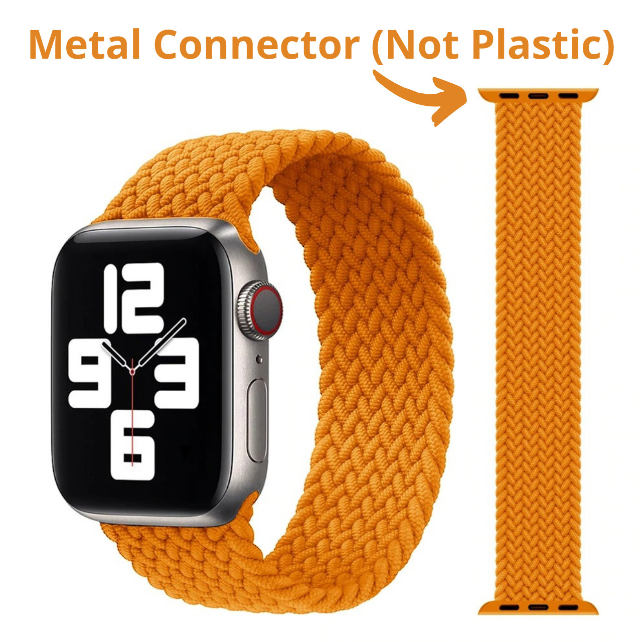 For Apple Iwatch Series 10 9 8 7 6 5 4 3 2 1 SE Nylon Braided Solo Loop Strap US