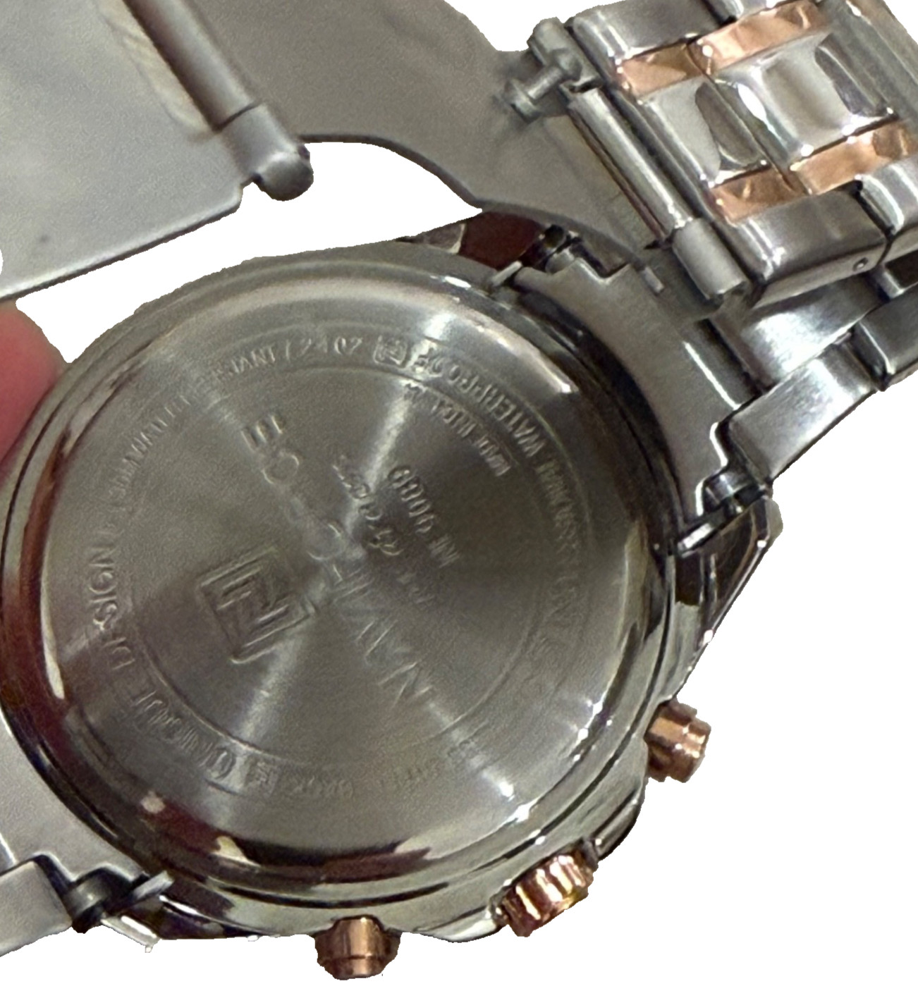 Naviforce N9089 For Dream Mens Stainless Steel Sport Watch 30 M Water Resistant