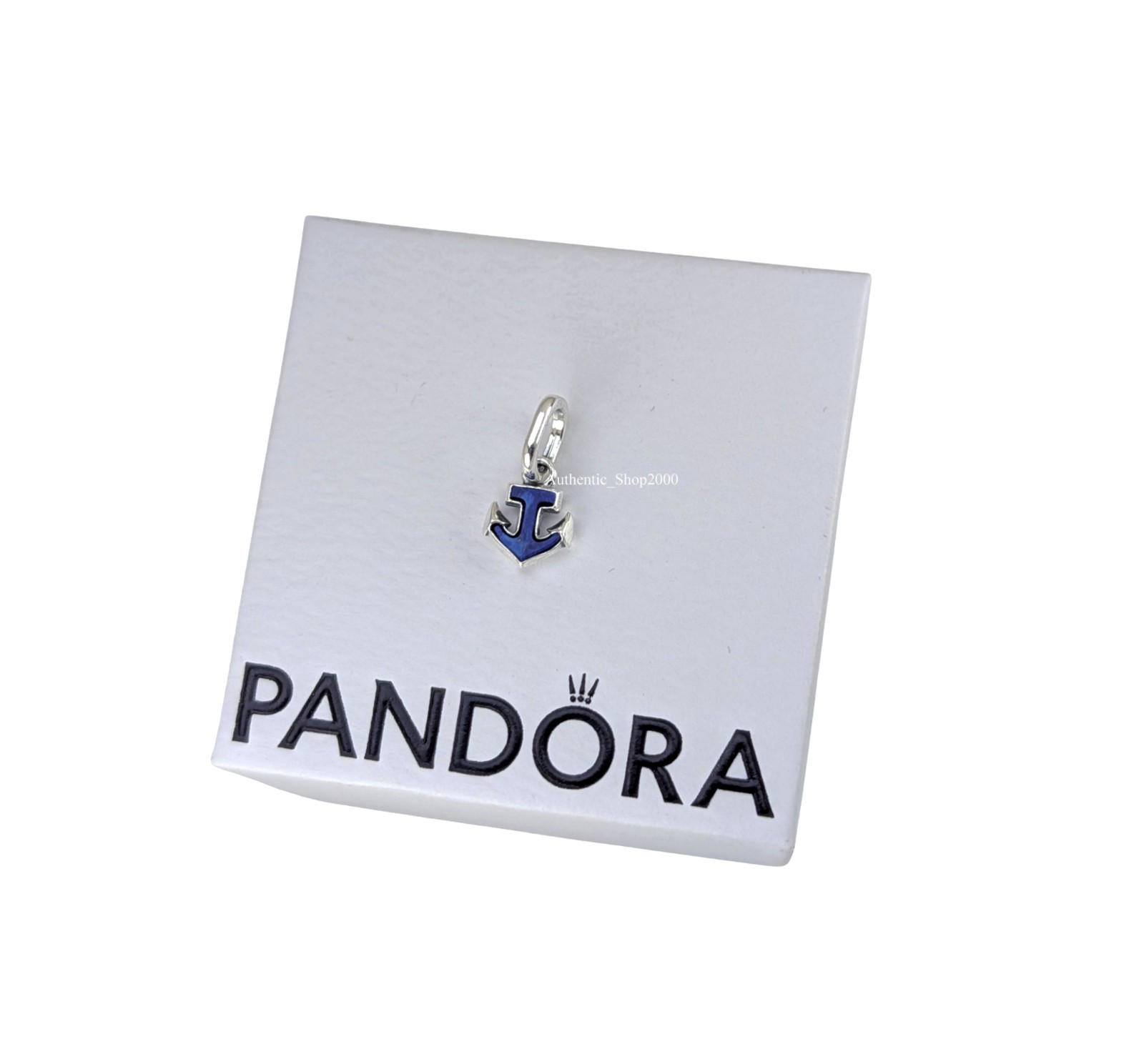 New 100% Authentic PANDORA 925 Ale Blue Sea Shell Openwork Charm 794695C01