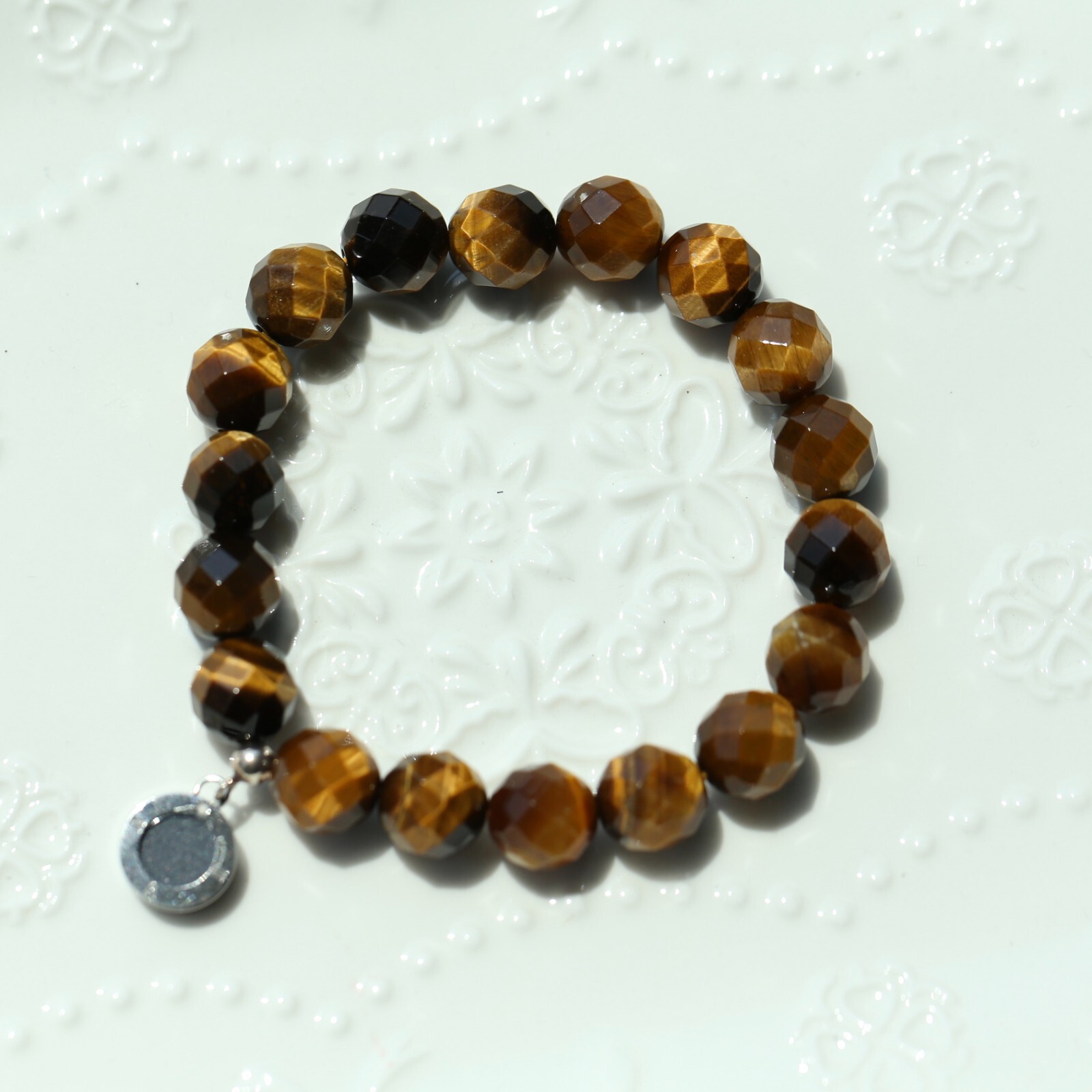 Tigerite Healing Bracelet Essential Oil Diffuser Pendant & Essential Oil