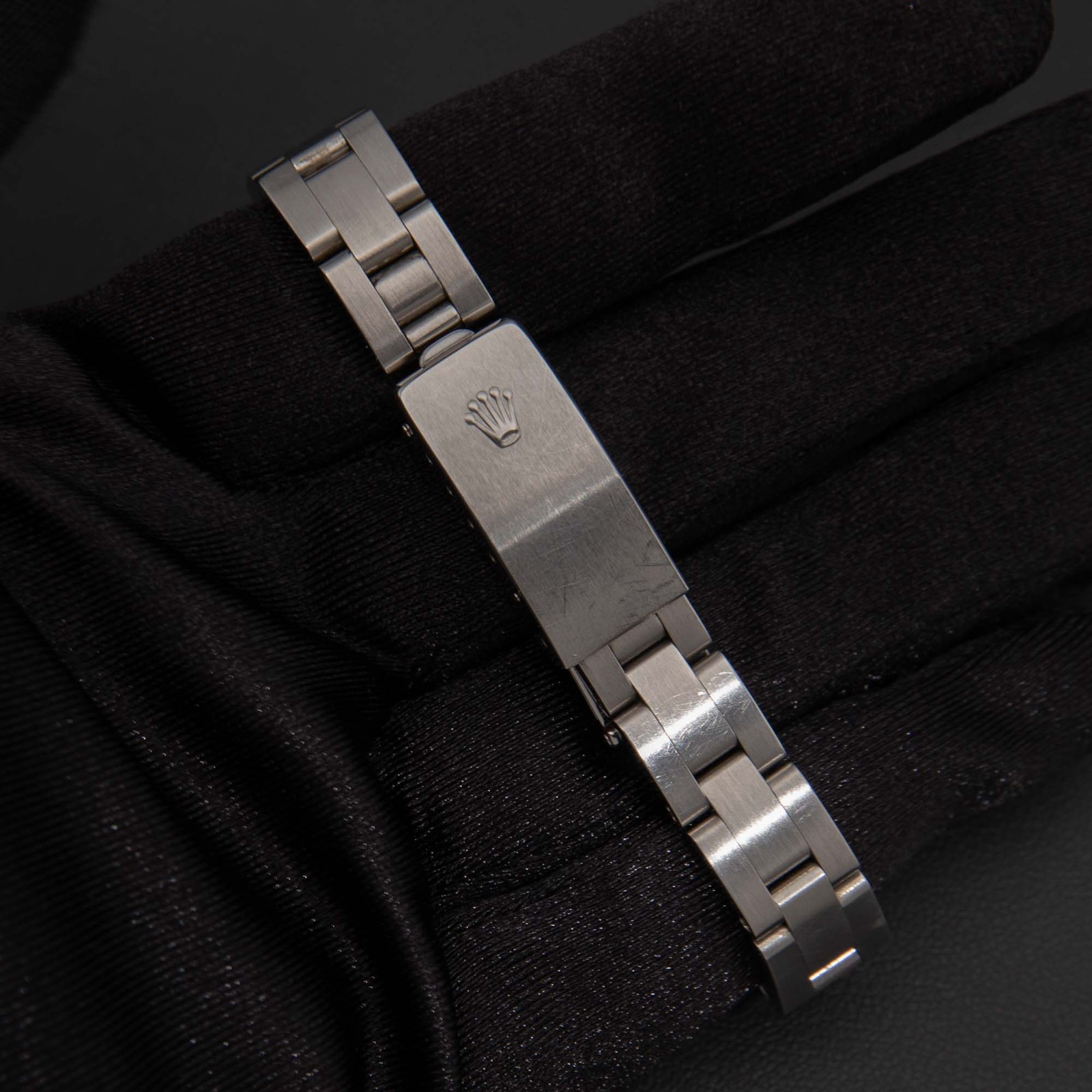 Rolex Ladies 26mm Oyster Perpetual 67180 Black Dial, Box & Paper