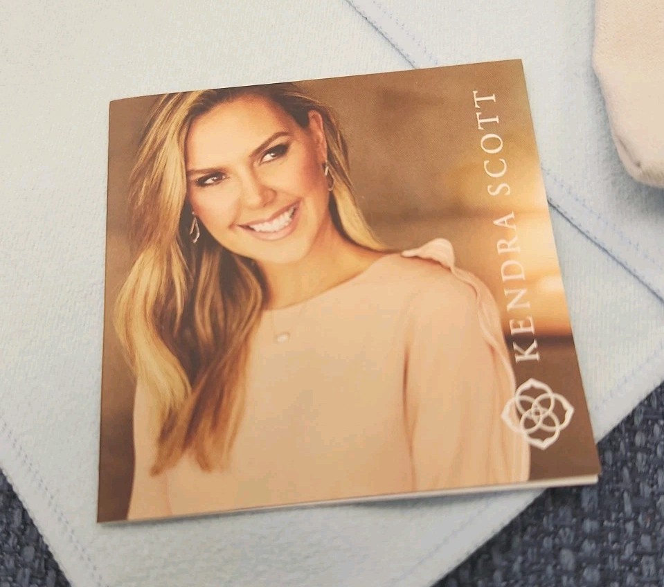 Kendra Scott Silver and Black Carla Statement Drop Earrings