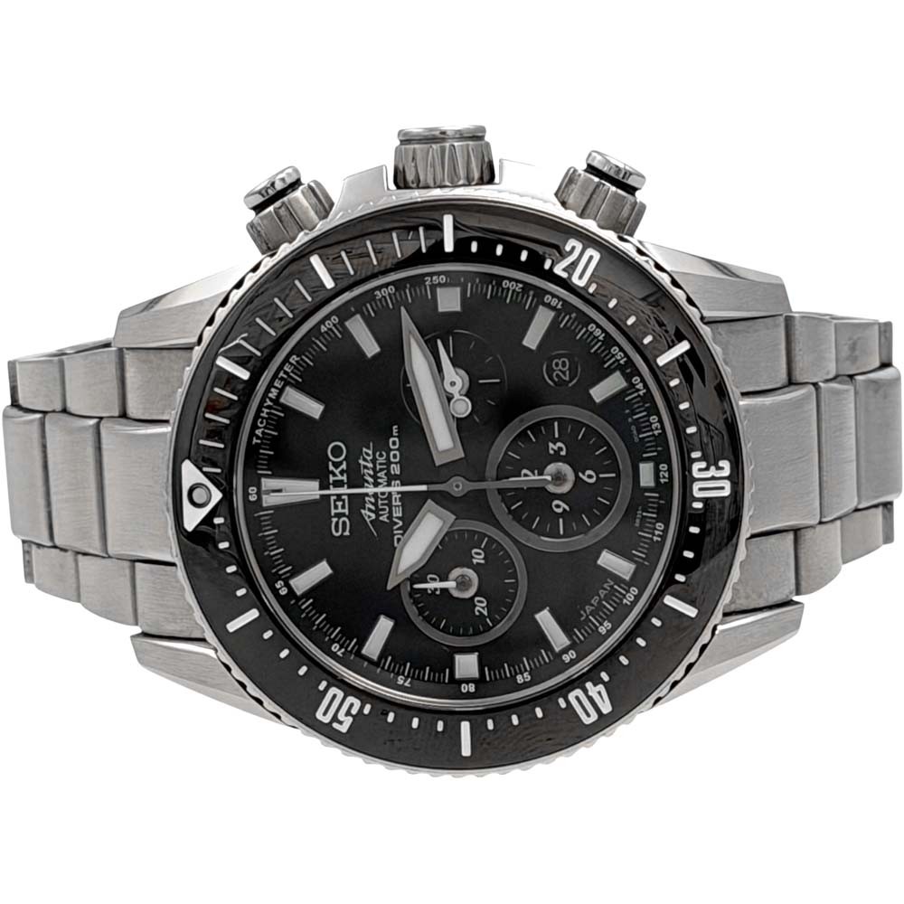 Seiko Brightz Ananta SAEK013 Stainless Steel Diamond 44.0mm Wristwatch #KNW2067