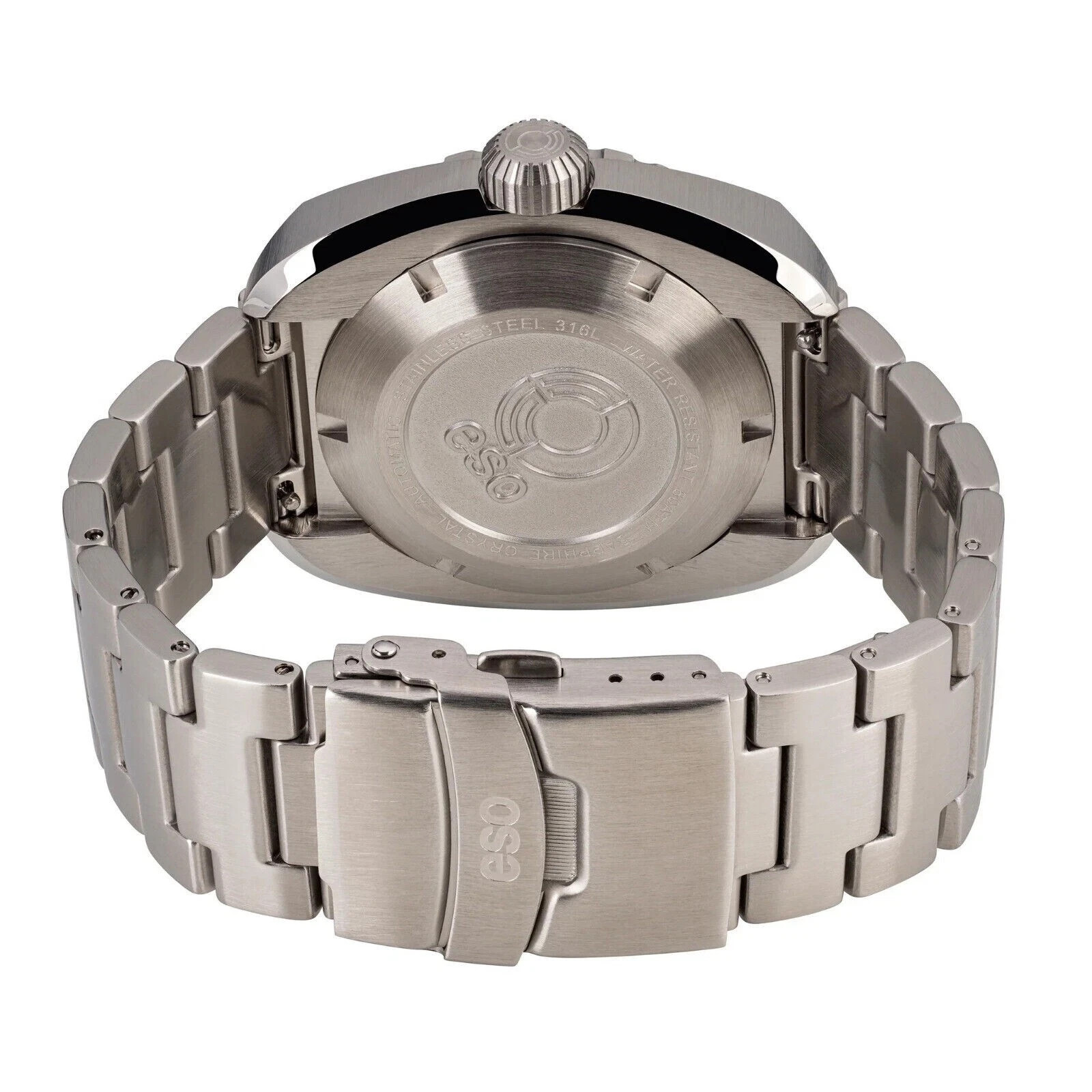New Esoteric Bathyal Full Lume 44mm Automatic 9015 Sapphire 600m Diver SS Watch