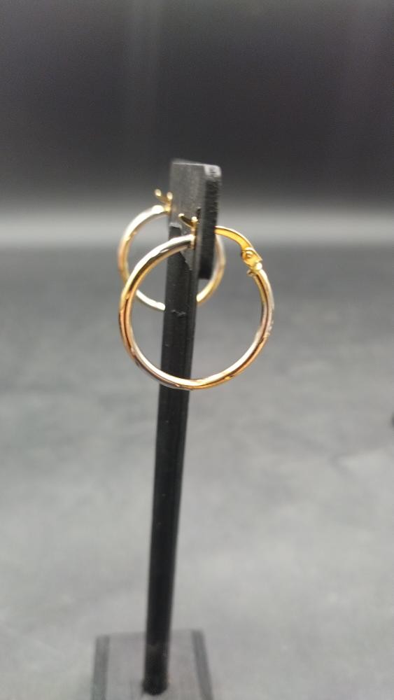 Gold Earrings 10K Yellow Gold 0.5g (ASA067590)