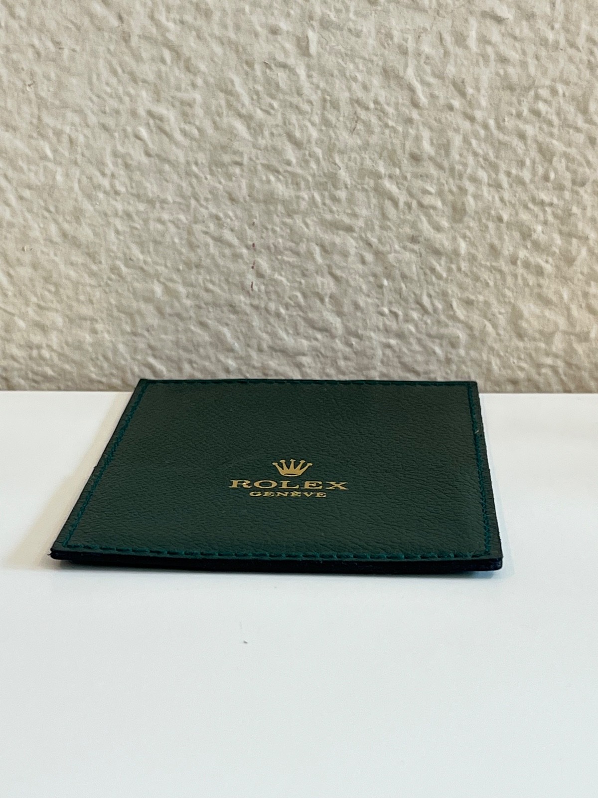 Authentic Rolex Geneve Leather Documents Holder Switzerland Code 0101.40.05