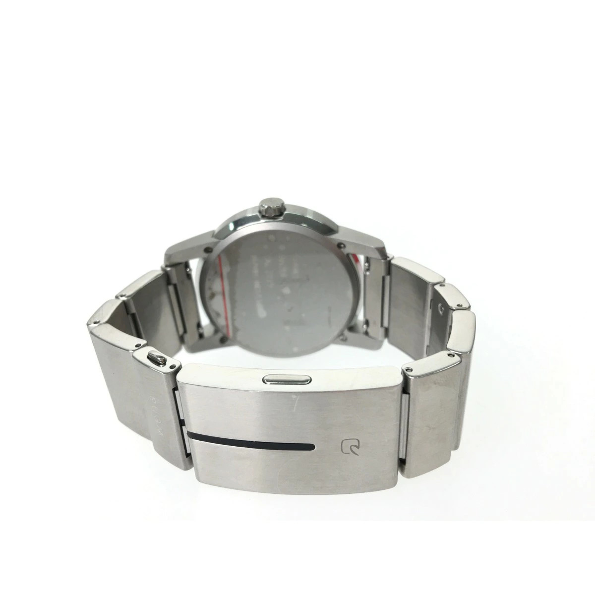 SONY Wena Smartwatch WN-WT01W White Quartz SS Wrist Three Hands Men’s Watch