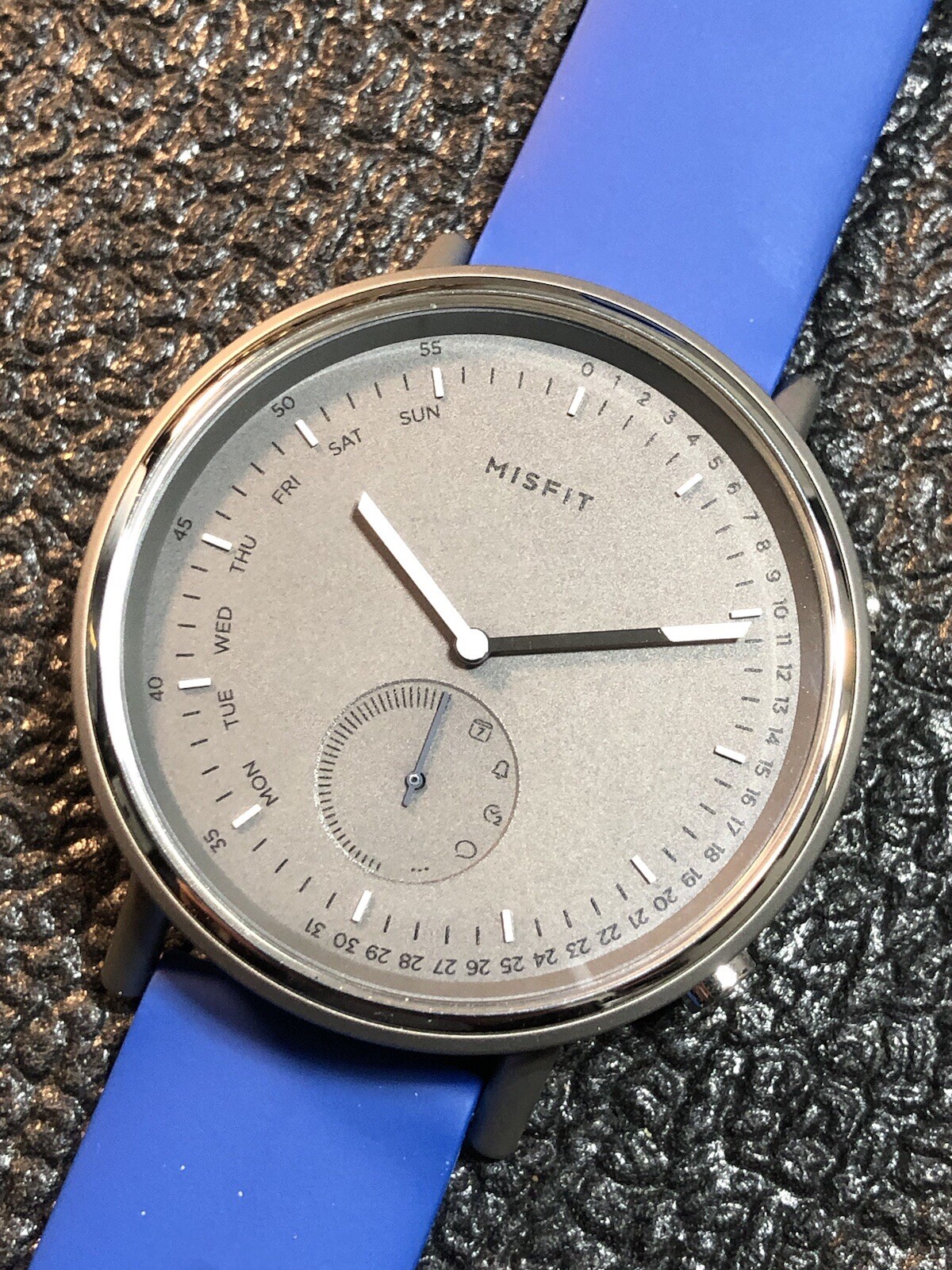 Misfit Command Stainless Steel Hybrid Smartwatch MIS5028H Hands Move – UNTESTED