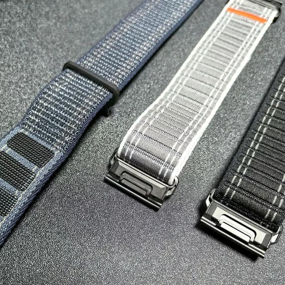 22mm 26mm Woven Nylon QuickFit Strap For Garmin Fenix 8 7 7X 6 6X 5 5 Watch Band