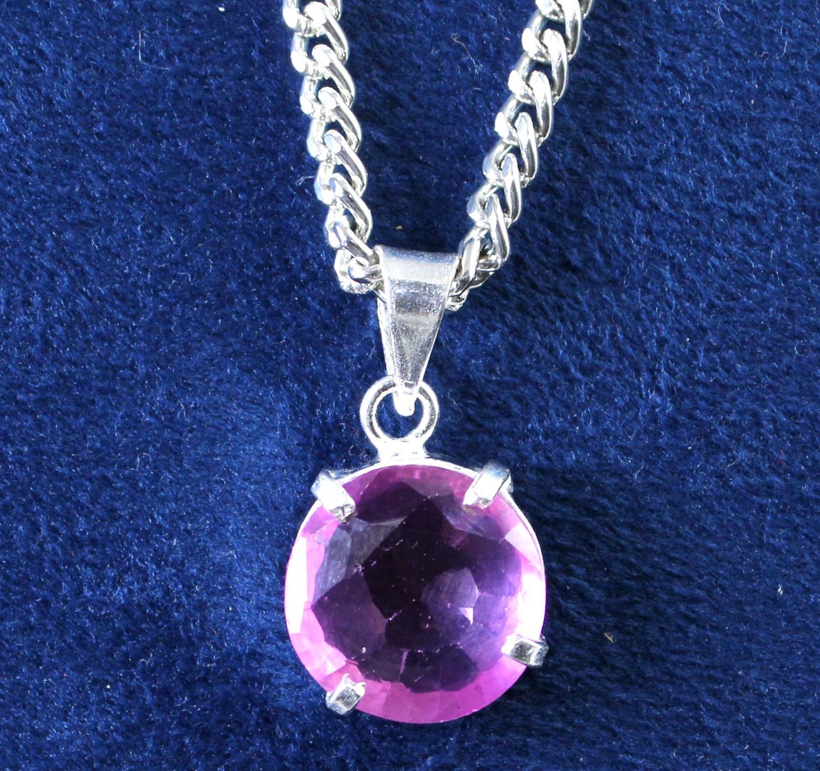 11.70 Ct Natural Round Pink Kunzite Gemstone Certified Men’s Pendant See Video