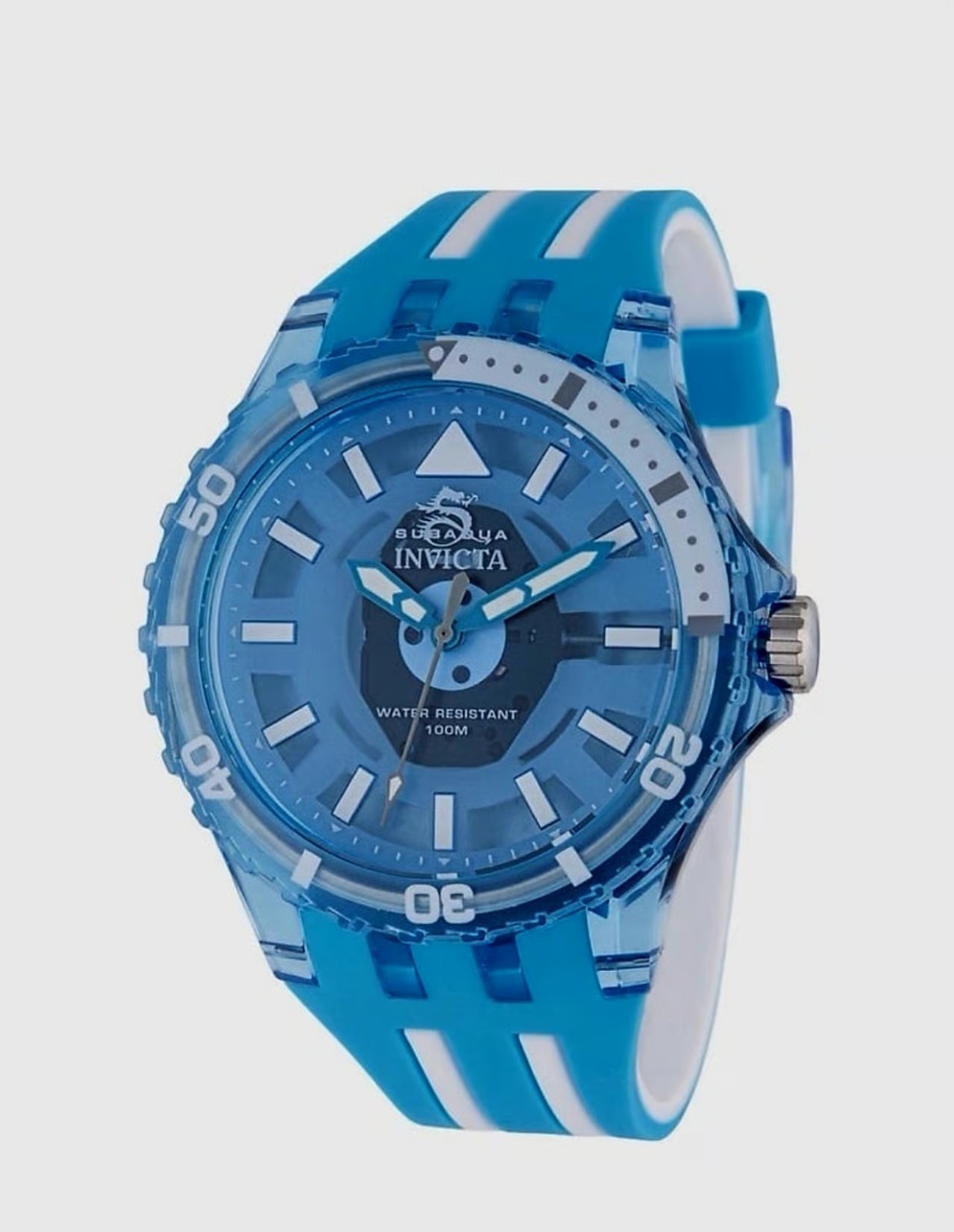 Invicta Subaqua Men’s Watch 69449: 44mm Blue Diver Style New in Box