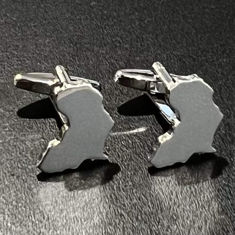 Africa Continent Map Cufflinks Gift With Box For Men Birthday Father’s Day