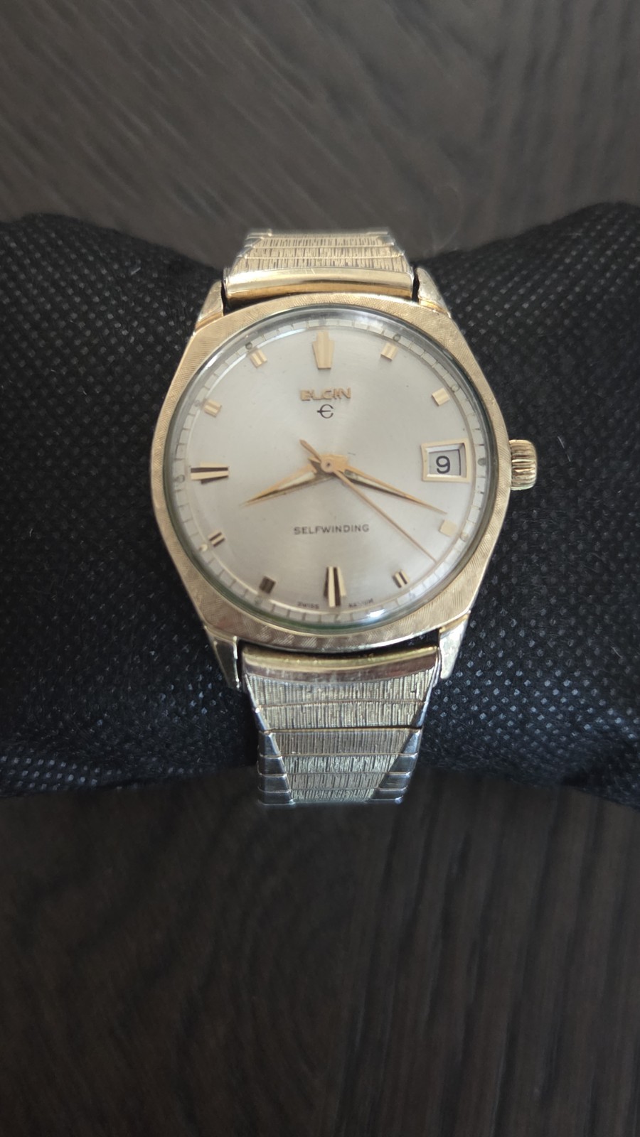 Vintage Elgin Automatic Men’s Watch – 10K RGF – Self Winding Early 1960s – Runs