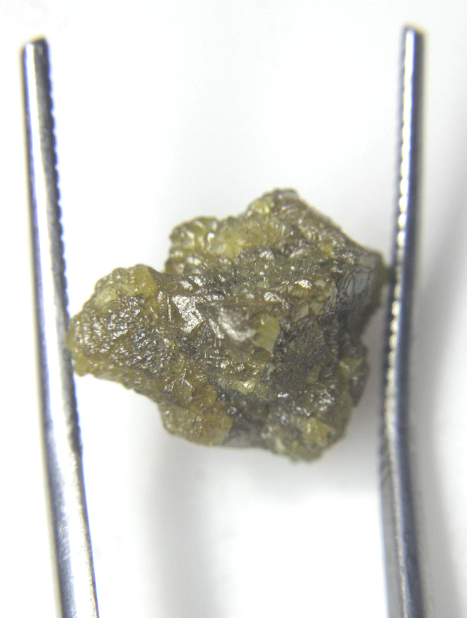 9.34CTS NATURAL REAL RAW UNCUT YELLOW ROUGH DIAMOND 15.78×11.35sx8.15MM
