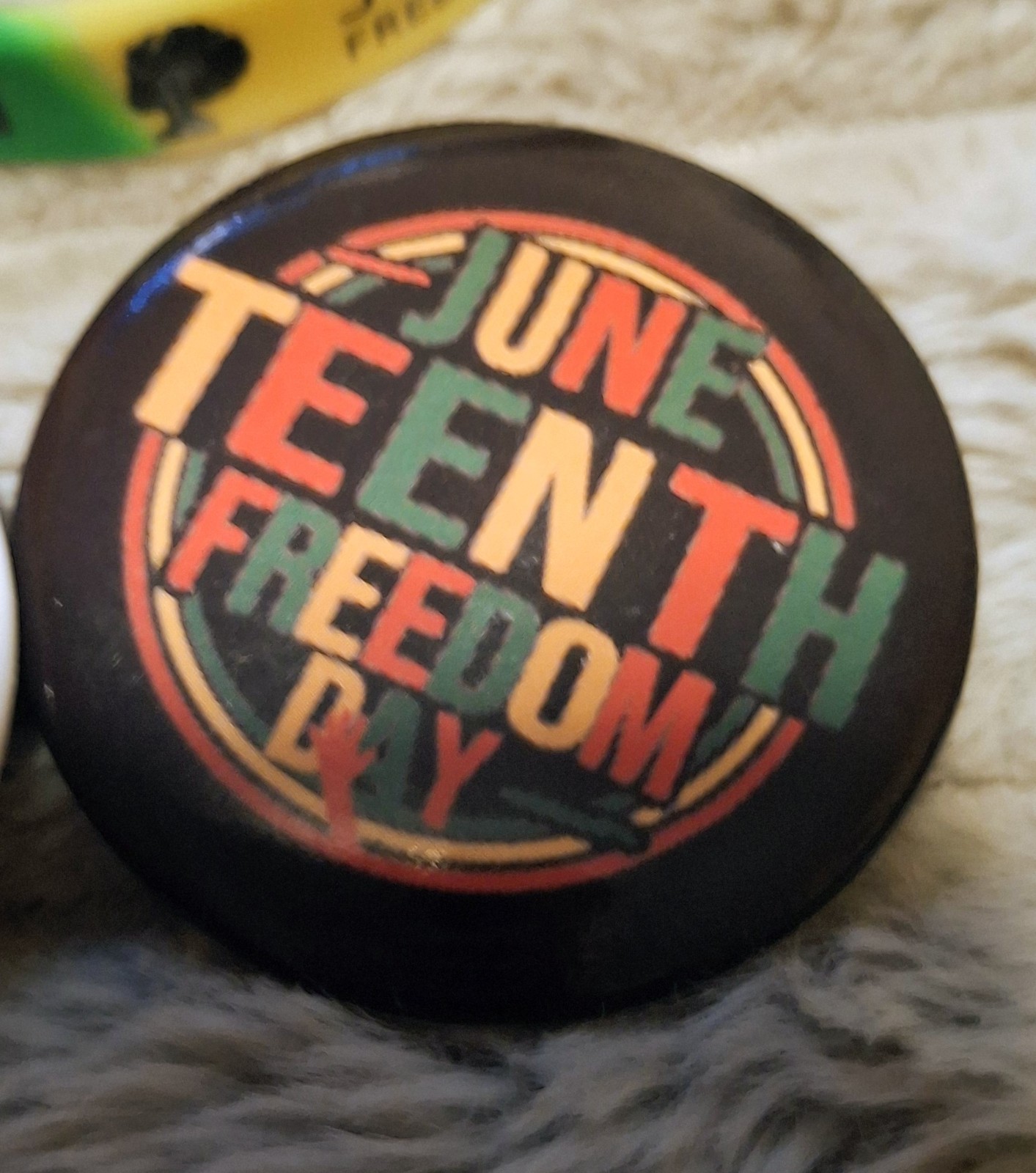 Juneteenth Celebration – Pins, Bracelet and Key Rings. 12 Items.