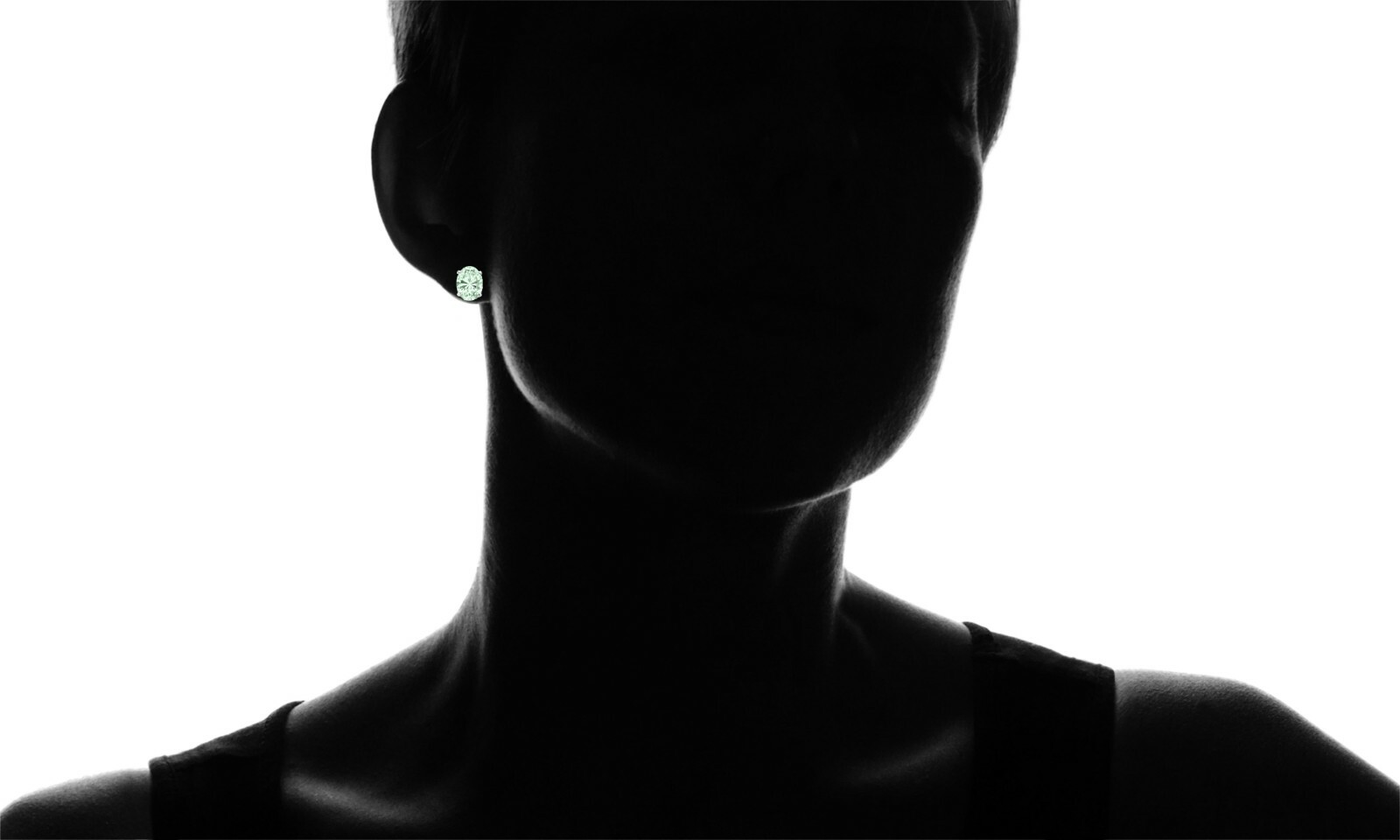 Solid 925 Sterling Silver 2.00ct Genuine Green Amethyst Oval Cut Stud Earrings