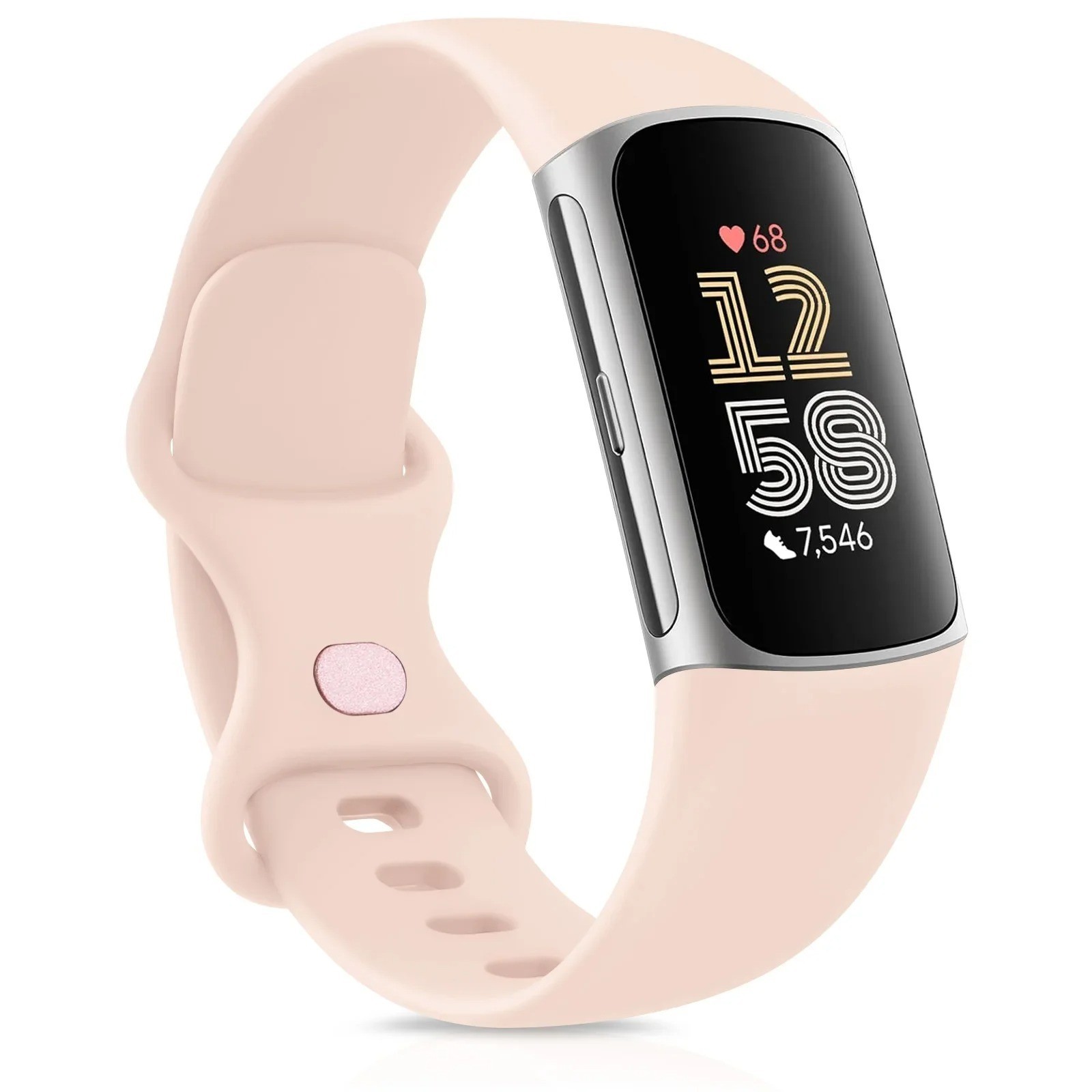 Smartwatch Band for Fitbit Charge 5 6 Strap Adjustable Watchband for Fitbit