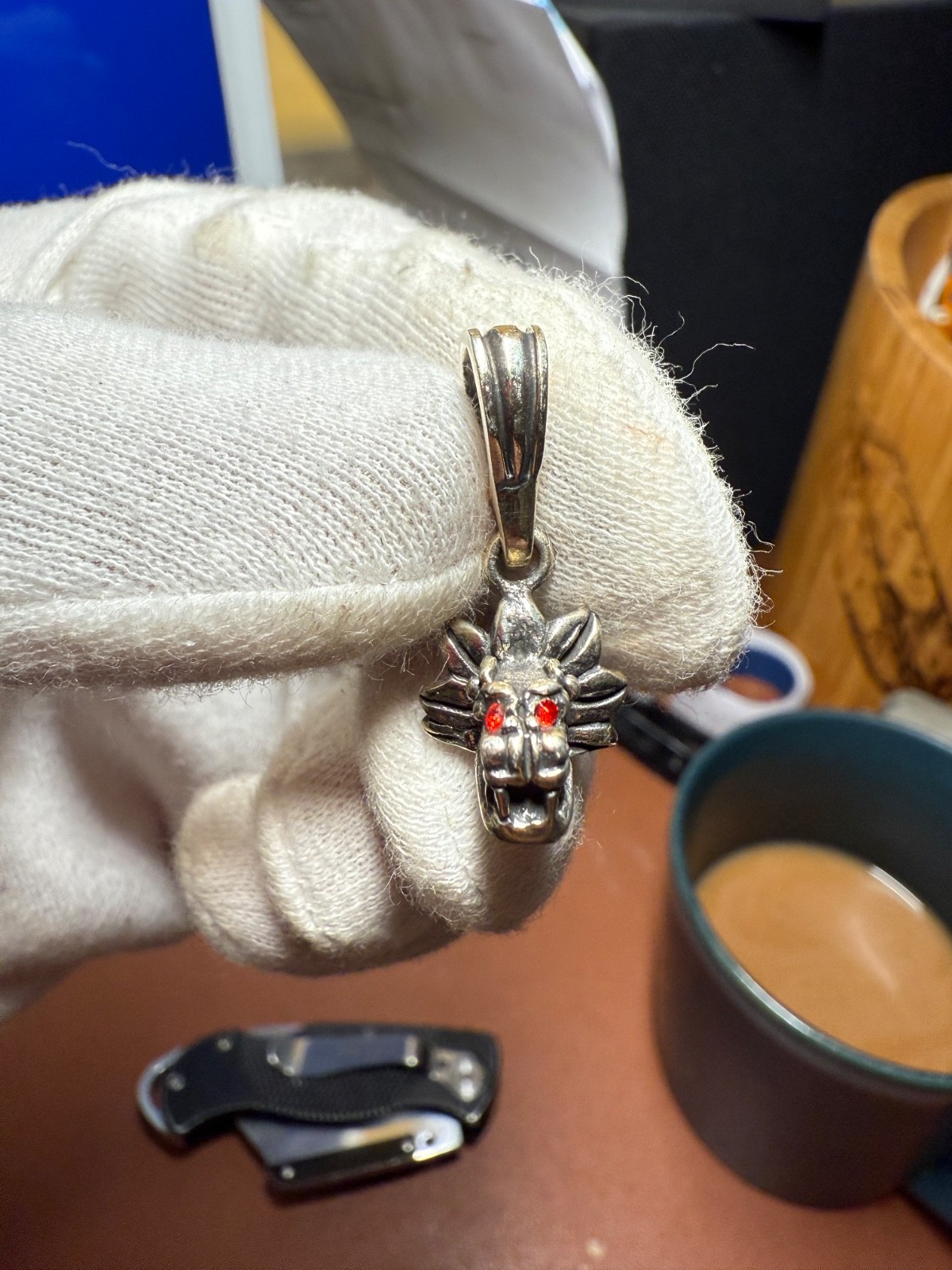 Quetzalcoatl or Kukulkan 925, Aztec or Mayan Serpent, Sterling Silver, Dragon #4