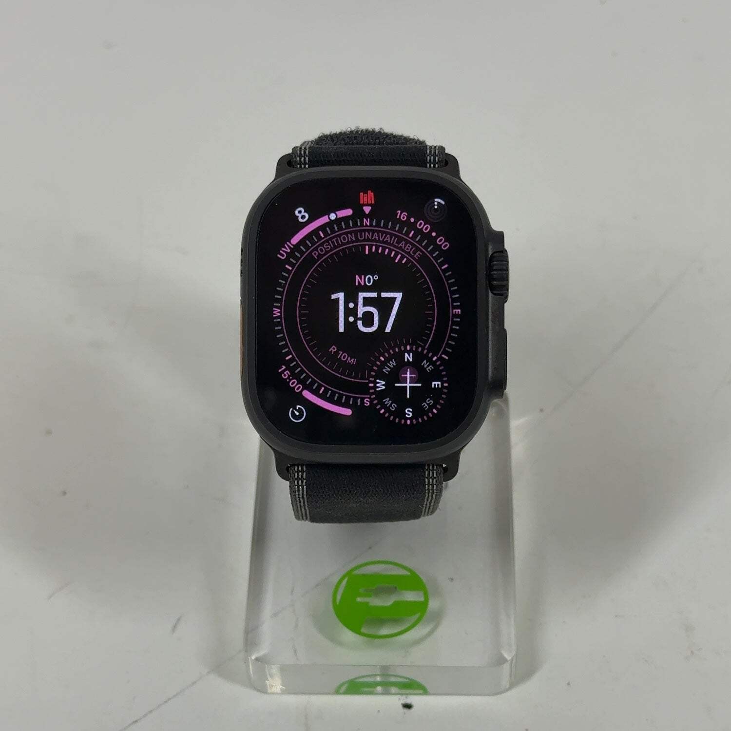 Unlocked Apple Watch Ultra 3 49MM Black Titanium Charcoal Trail Loop MF1H4LW/A