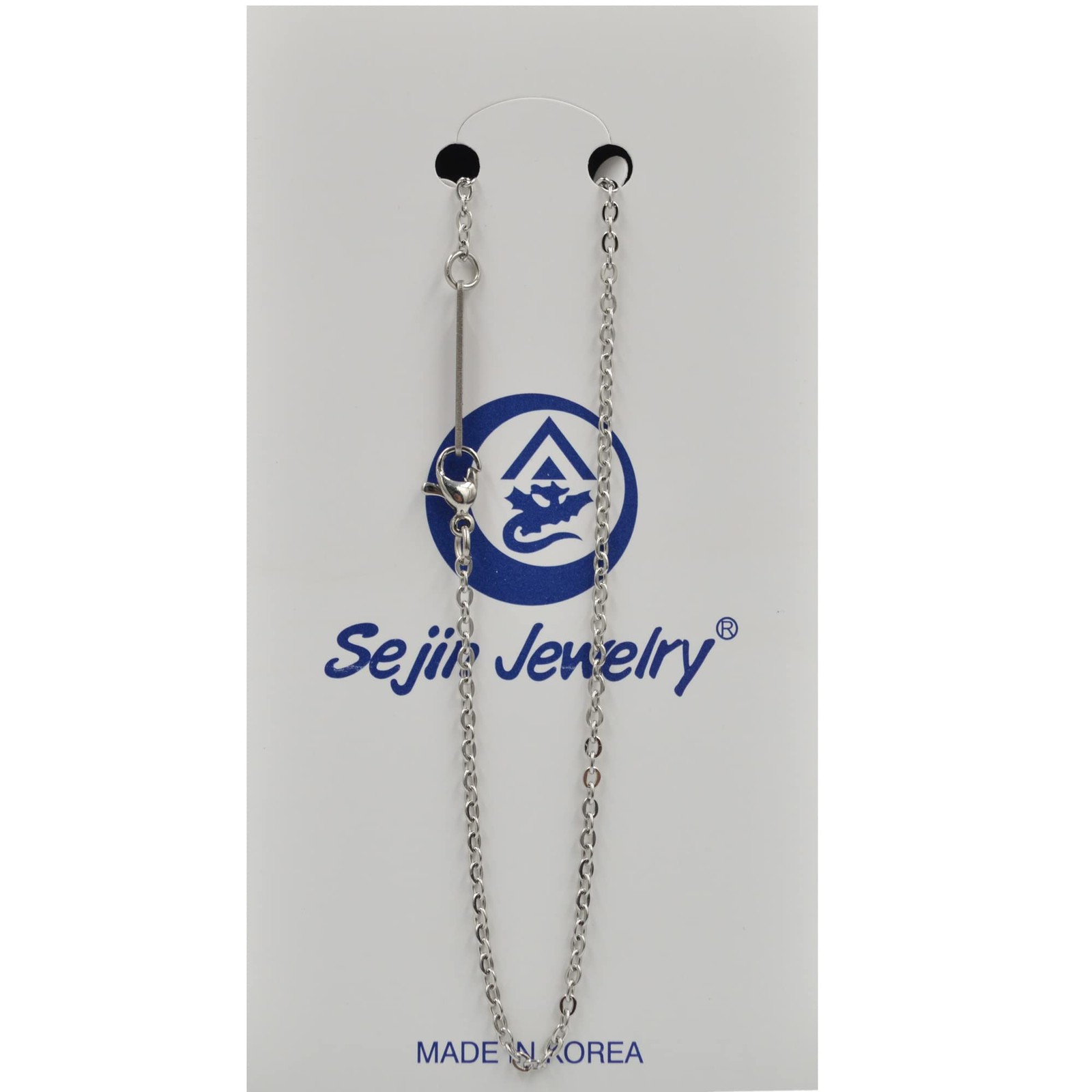 2MM Stainless Steel Necklace – Thin Cable Chain for Women & Men, 24 inch