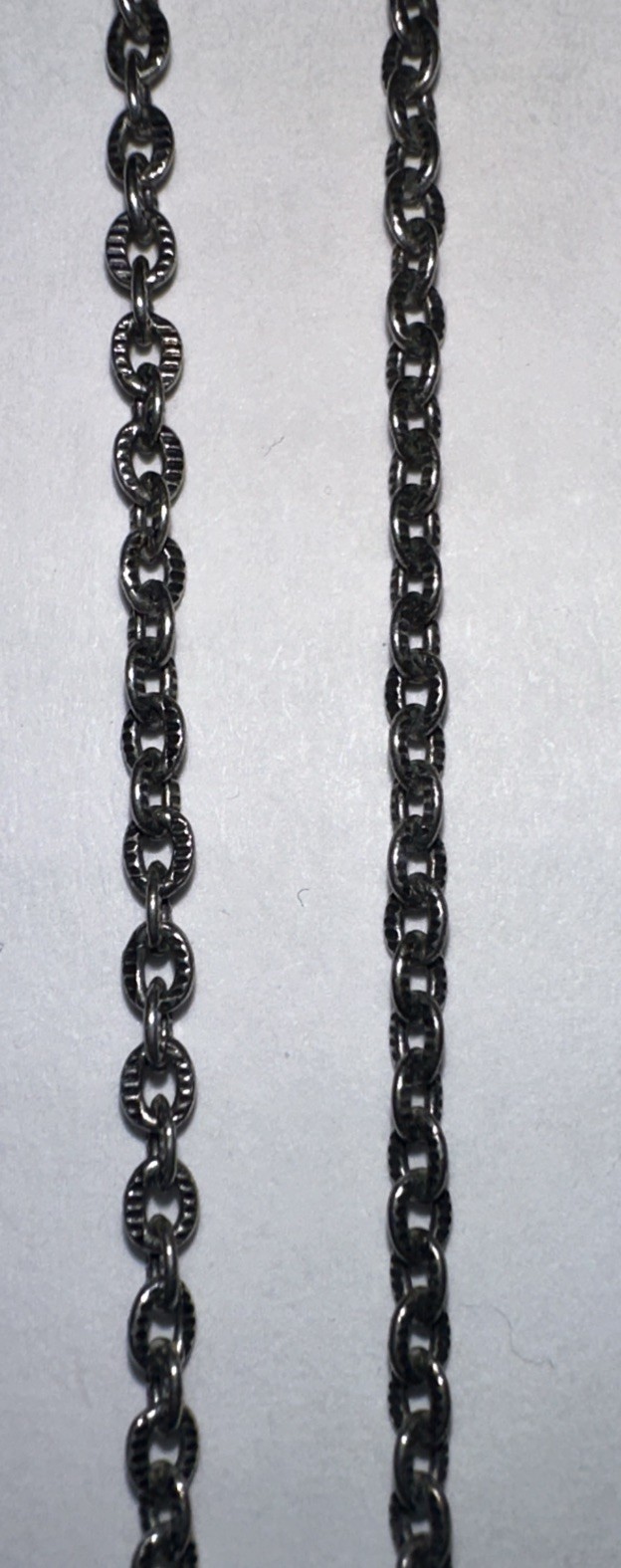 Patricia Locke Signed Silvertone Purple and Blue Crystals Pendant Chain Necklace