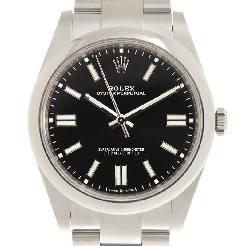 Rolex Oyster Perpetual 41 Automatic Black Dial Men’s Watch 124300BKSO