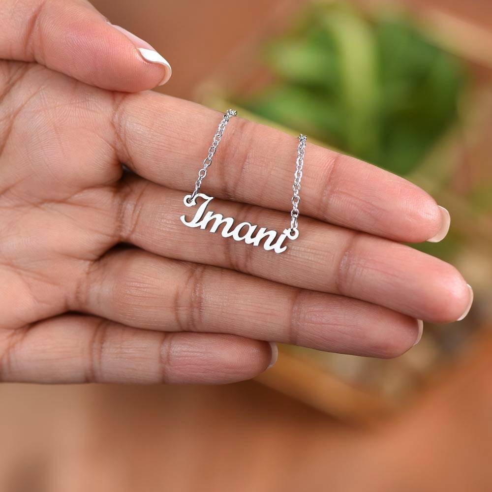 Personalized Name Necklace Gift for Girlfriend Custom Romantic Name Jewelry