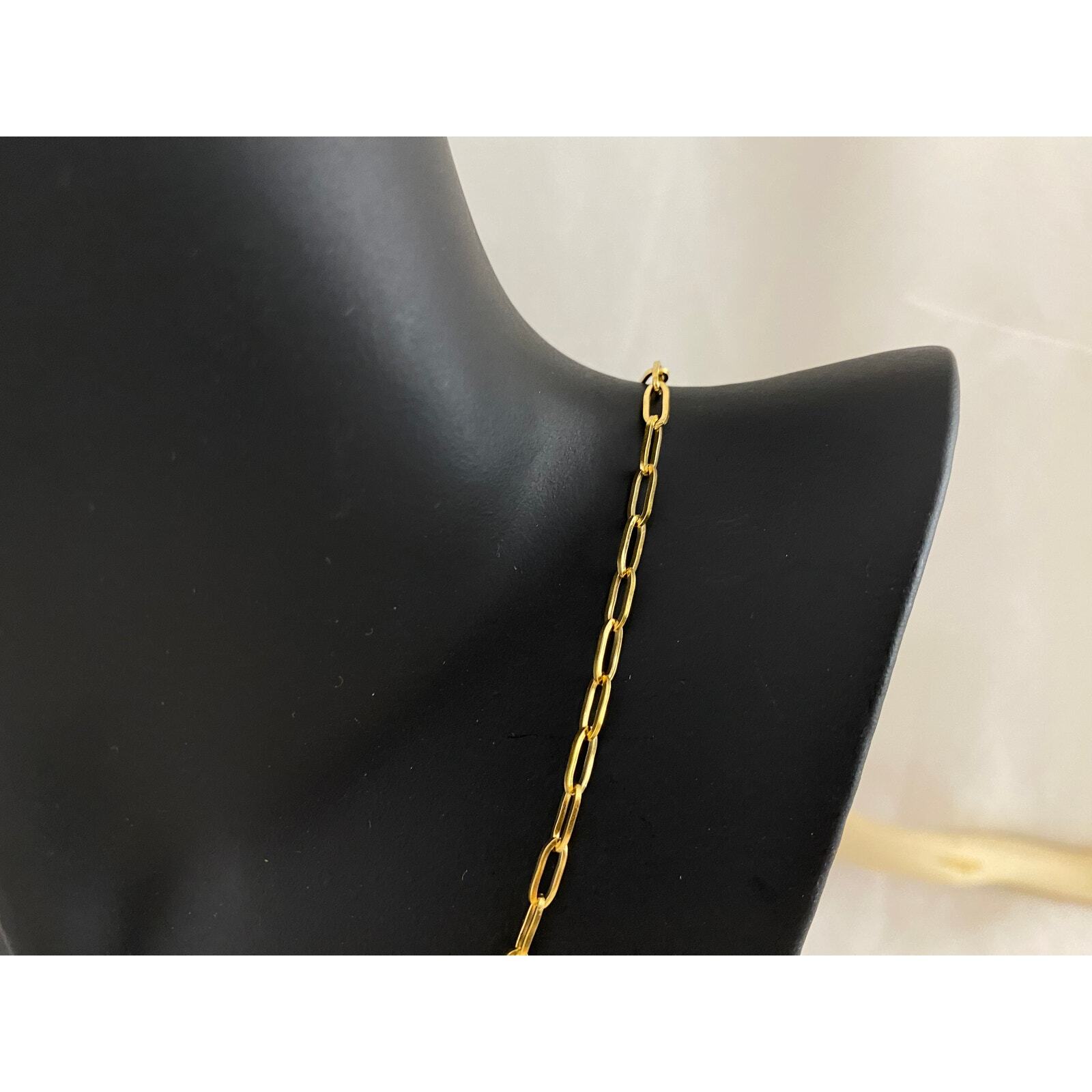 Paper Clip Chain Necklace
