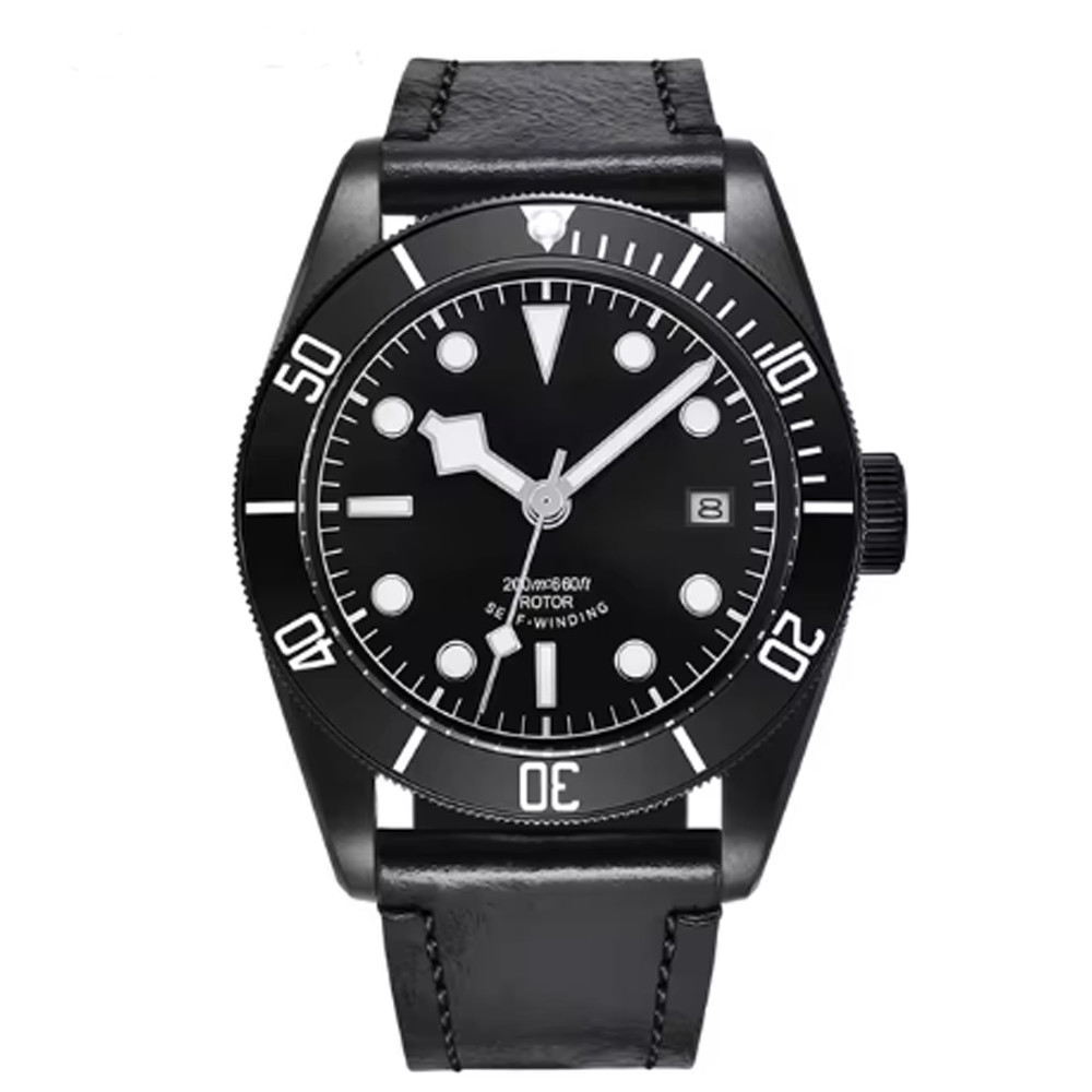 Retro Corgeut Classic 41mm Black Sapphire 10ATM NH35A Automatic Watches for Men