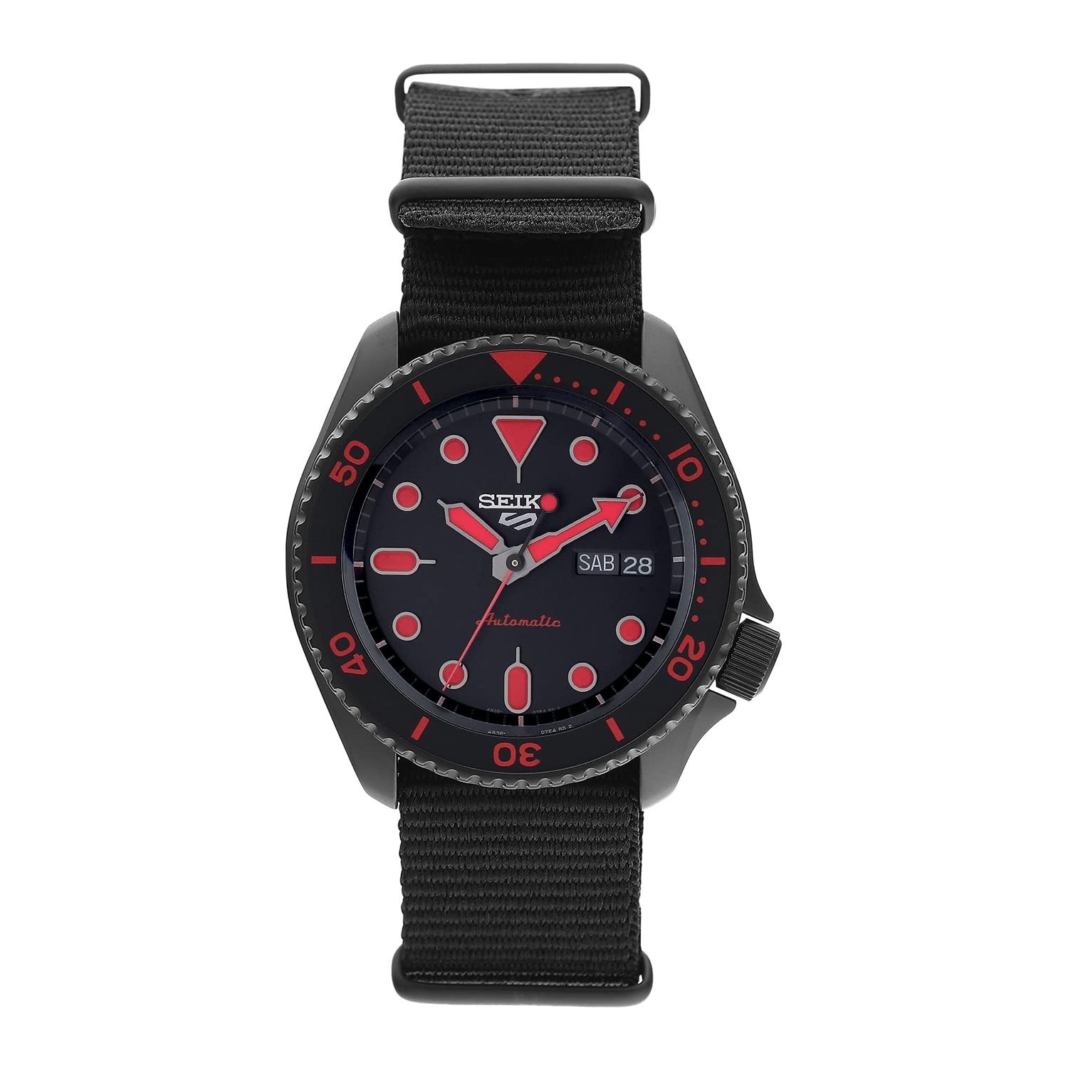 Seiko 5 Sports Men’s Analog Automatic Watch SRPD65K1 – Waterproof